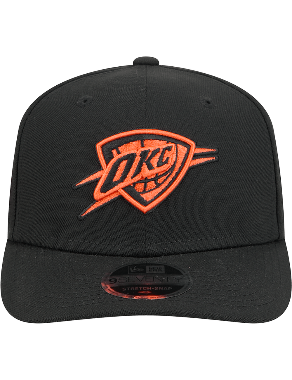 New Era Caps Oklahoma City Thunder New Era NBA 24-25 City Edition Alt 9SEVENTY Snapback Hat - Black