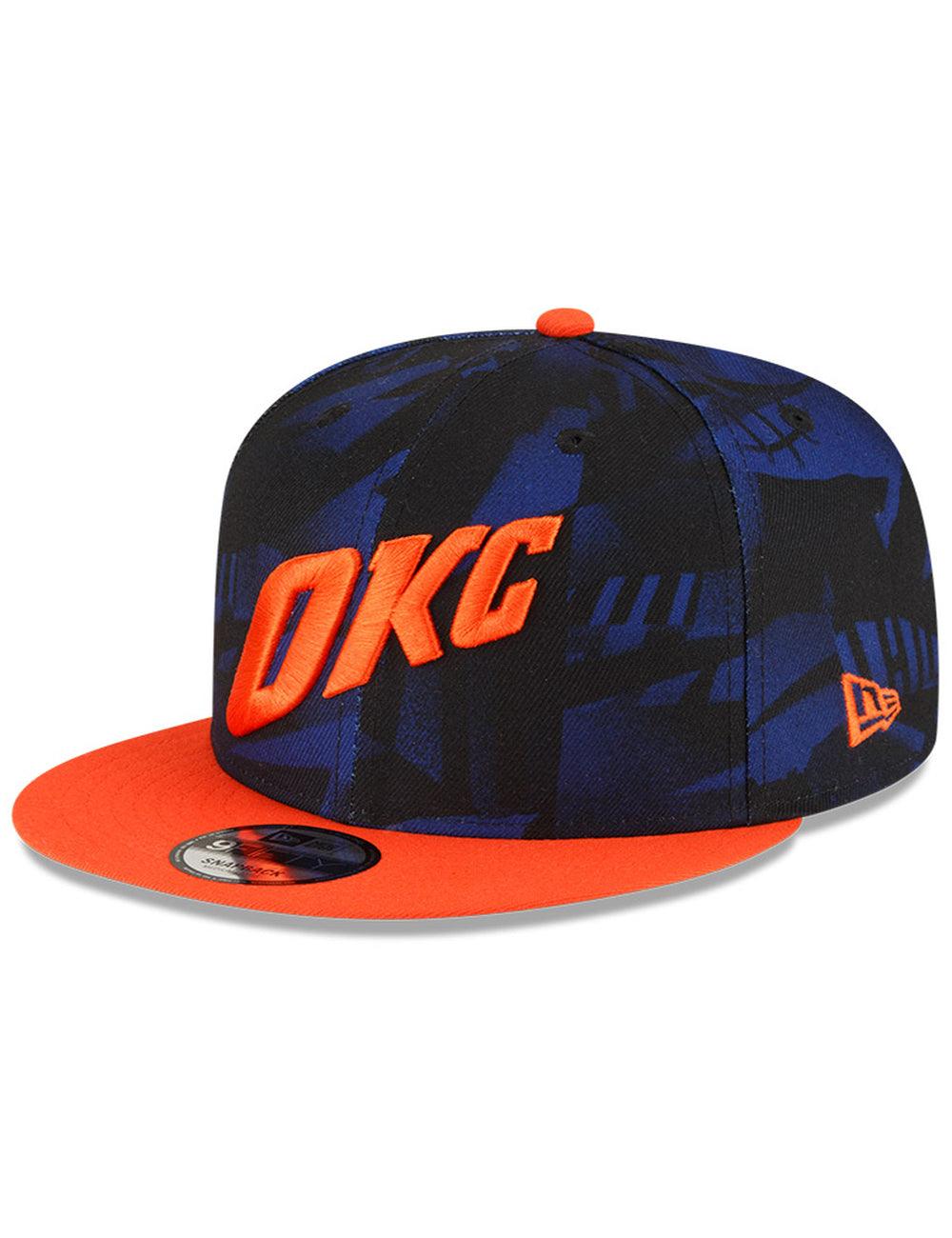 New Era Caps Oklahoma City Thunder New Era NBA 24 City Edition 9FIFTY Snapback Hat