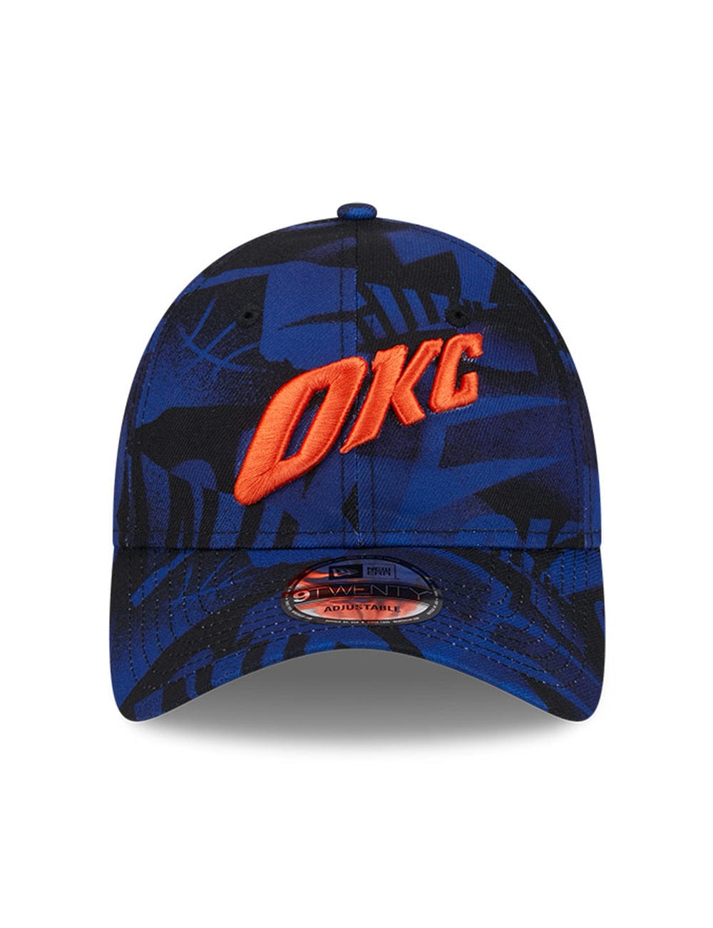 New Era Caps Oklahoma City Thunder New Era NBA 24 City Edition 9TWENTY Strapback Hat
