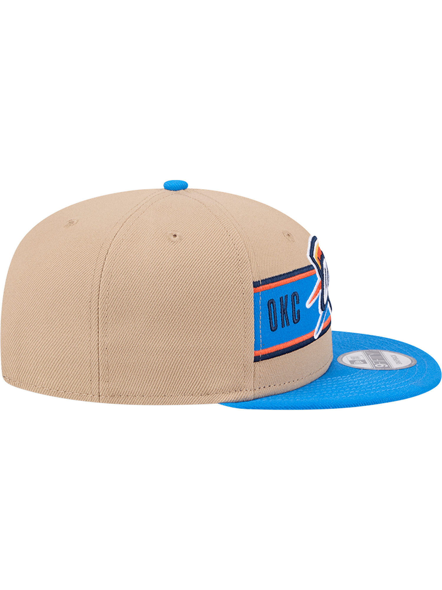 New Era Caps Oklahoma City Thunder New Era NBA 24 Draft 9FIFTY Snapback Hat - Tan