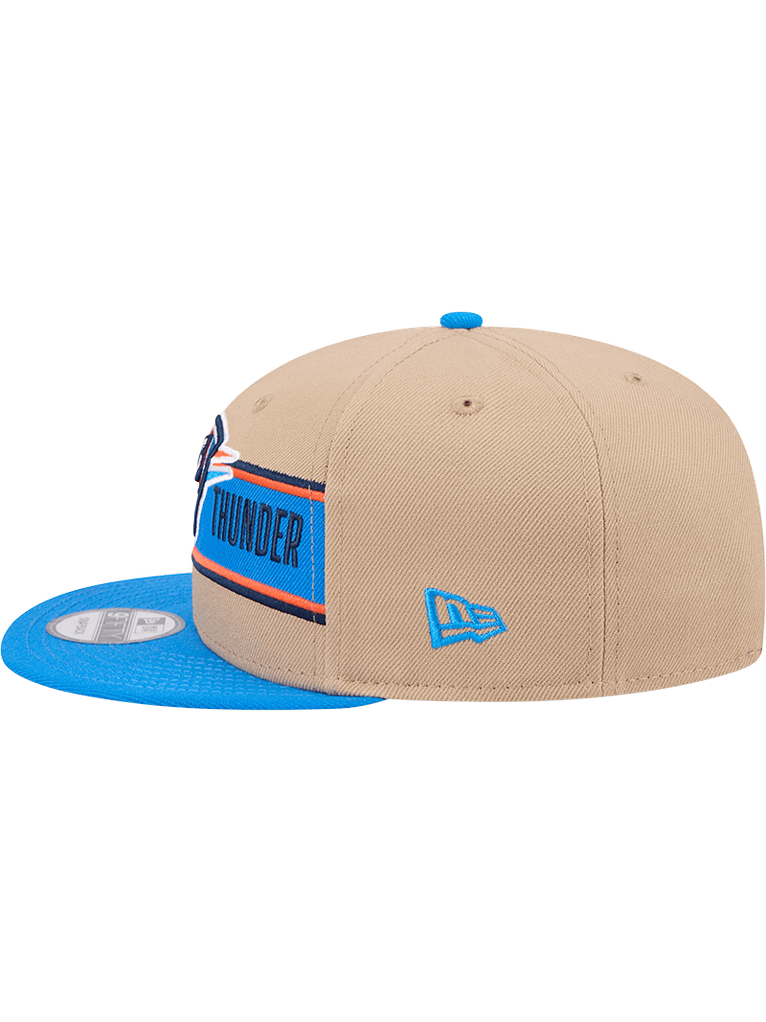New Era Caps Oklahoma City Thunder New Era NBA 24 Draft 9FIFTY Snapback Hat - Tan