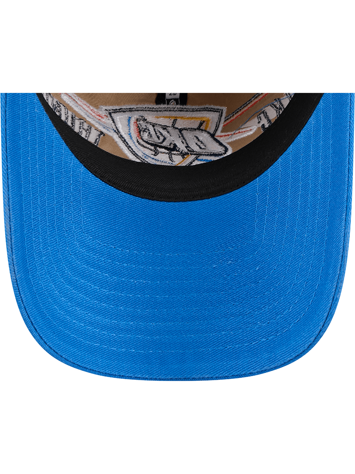 New Era Caps Oklahoma City Thunder New Era NBA 24 Draft 9TWENTY Strapback Hat - Tan
