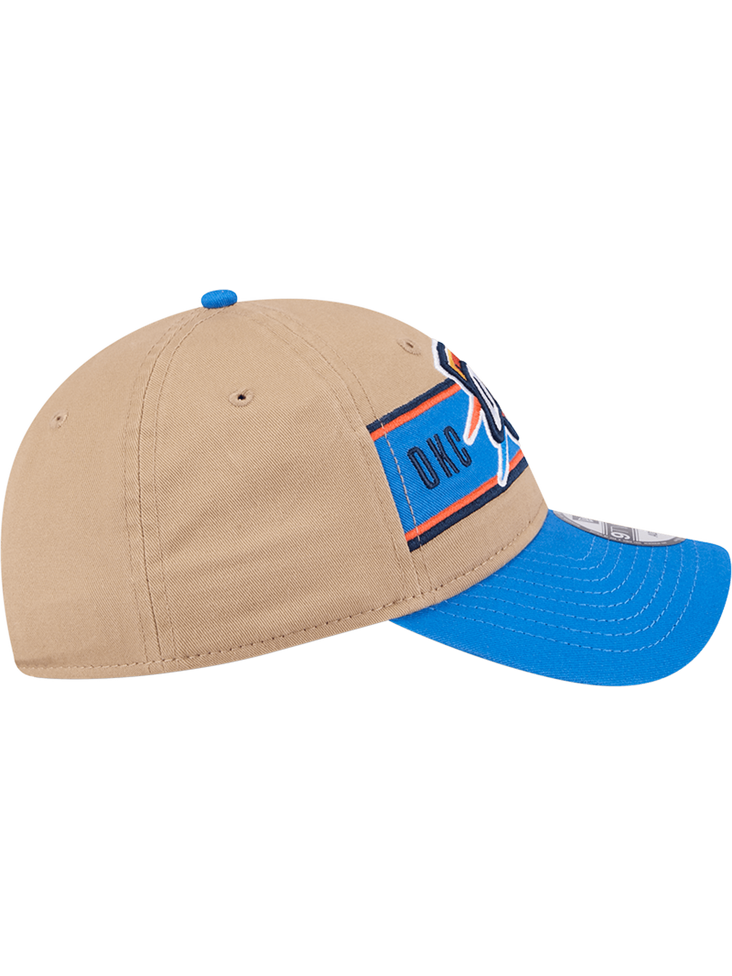 New Era Caps Oklahoma City Thunder New Era NBA 24 Draft 9TWENTY Strapback Hat - Tan
