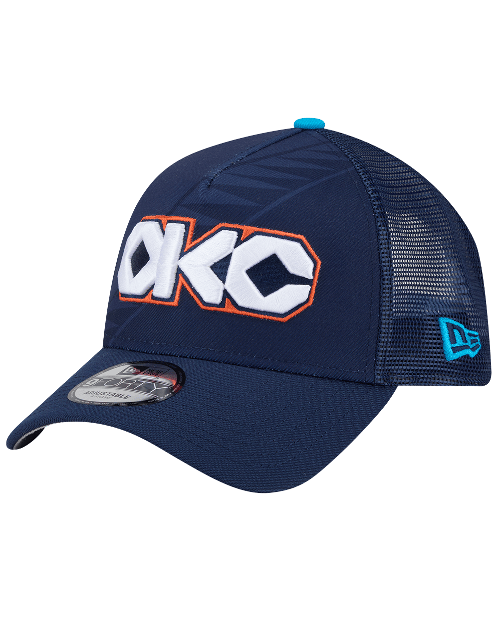 New Era Caps Oklahoma City Thunder New Era NBA 25-26 City Edition 9FORTY A-Frame Snapback Hat
