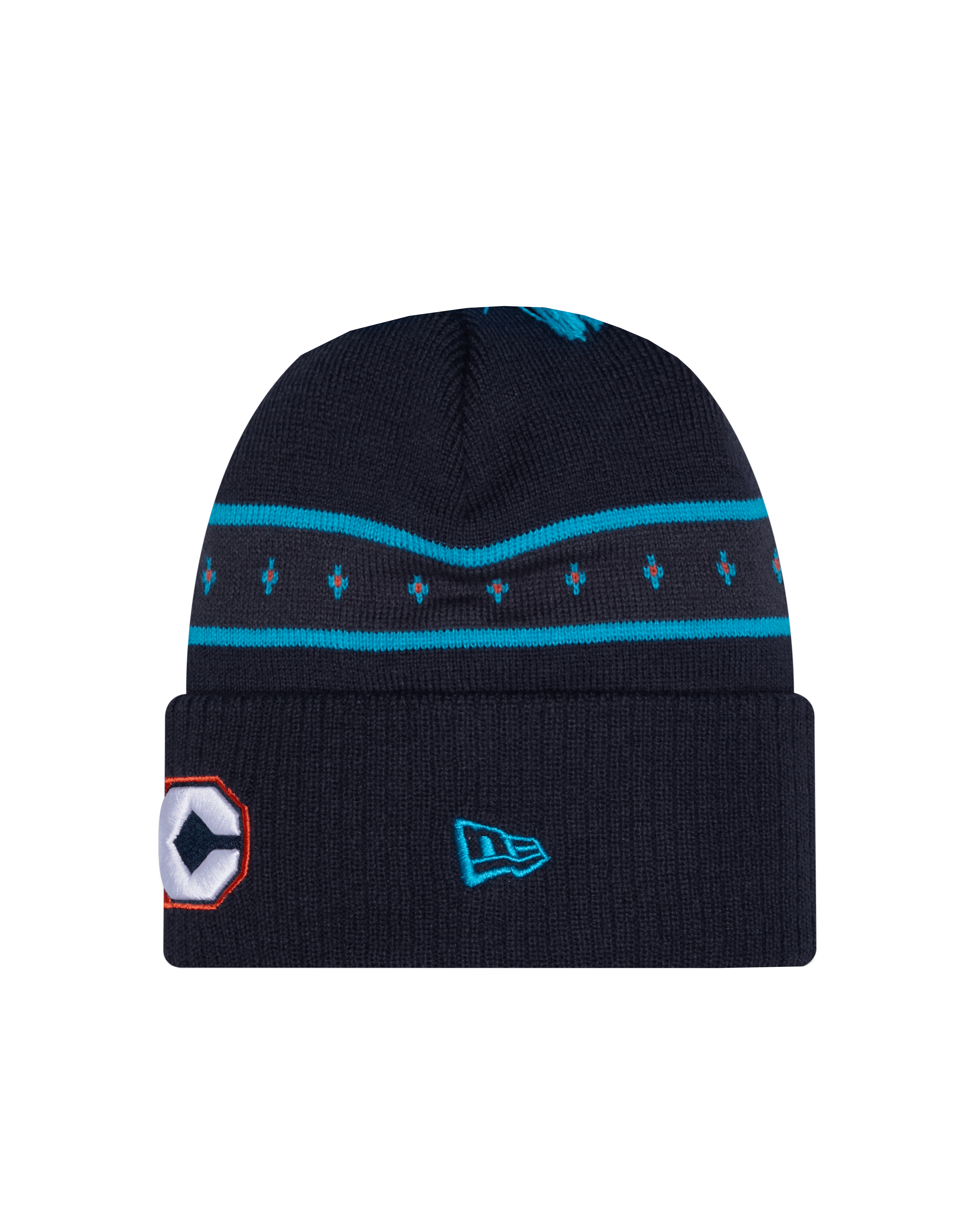 New Era Caps Oklahoma City Thunder New Era NBA 25-26 City Edition Pomless Knit Beanie