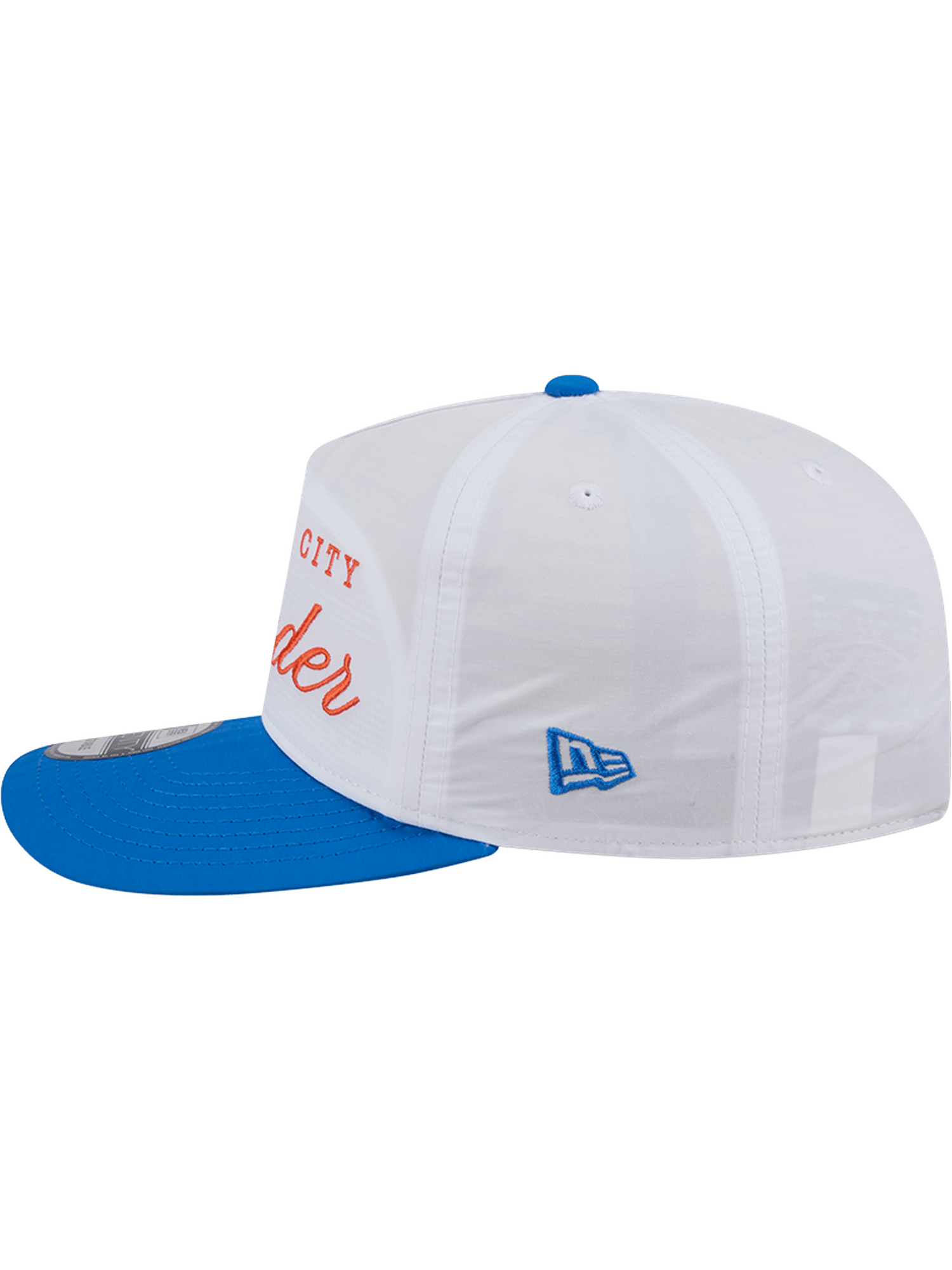New Era Caps Oklahoma City Thunder New Era NBA 25 Draft 19TWENTY A-Frame Pre-Curved Hat - White