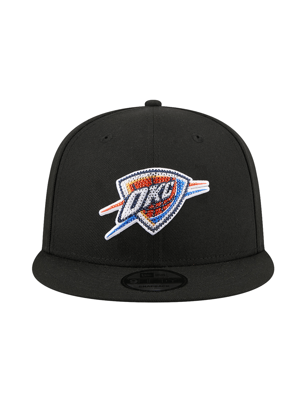 New Era Caps OSFM Oklahoma City Thunder New Era NBA 26 Draft 9FIFTY Snapback Hat - Black