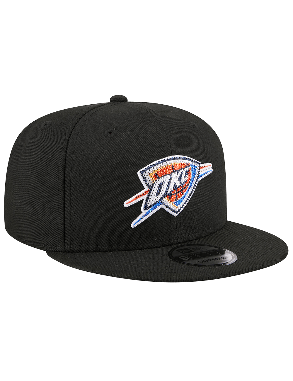 New Era Caps OSFM Oklahoma City Thunder New Era NBA 26 Draft 9FIFTY Snapback Hat - Black