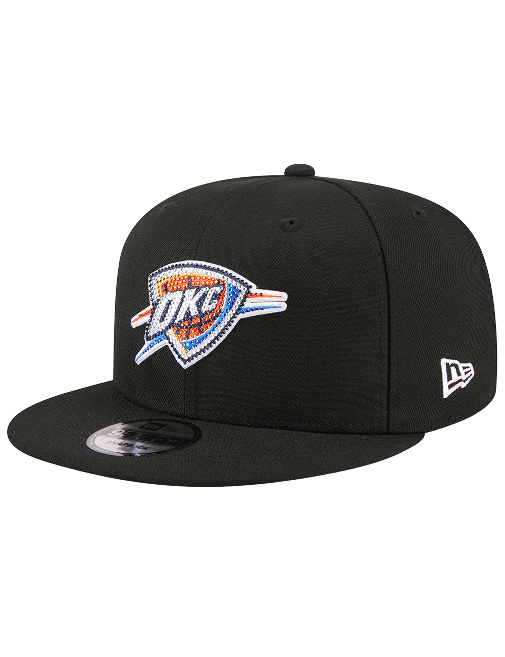 New Era Caps OSFM Oklahoma City Thunder New Era NBA 26 Draft 9FIFTY Snapback Hat - Black