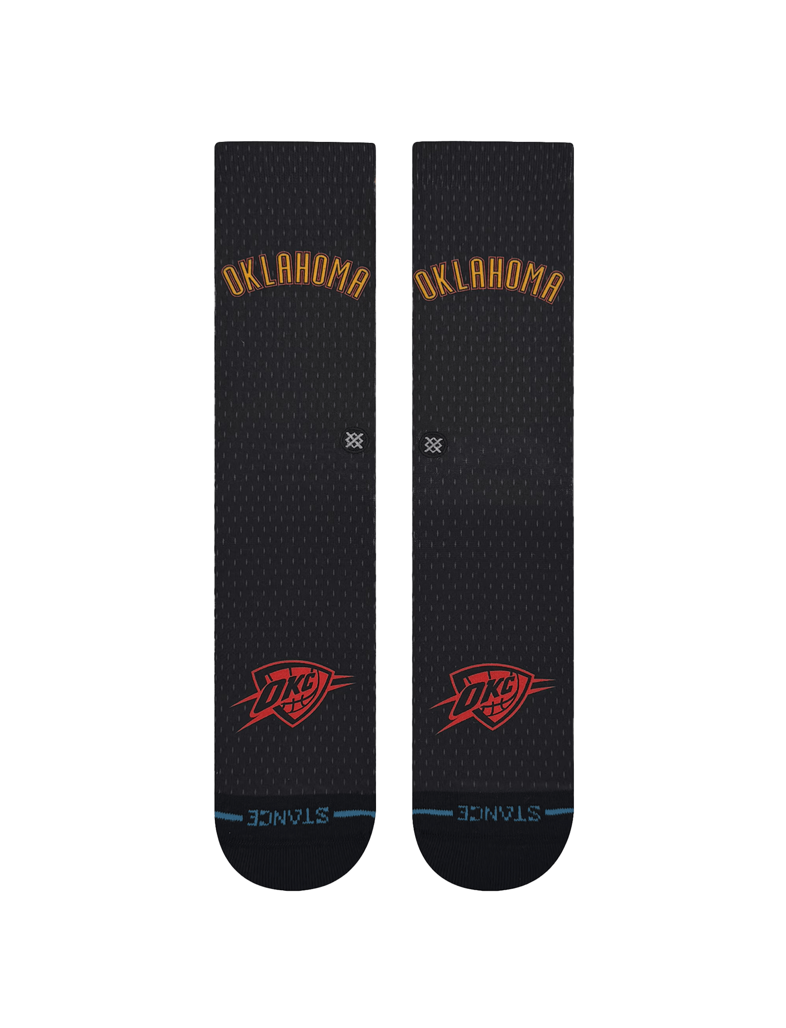 Stance Socks Large (9-12 US) Oklahoma City Thunder Stance NBA 24-25 City Edition Crew Socks