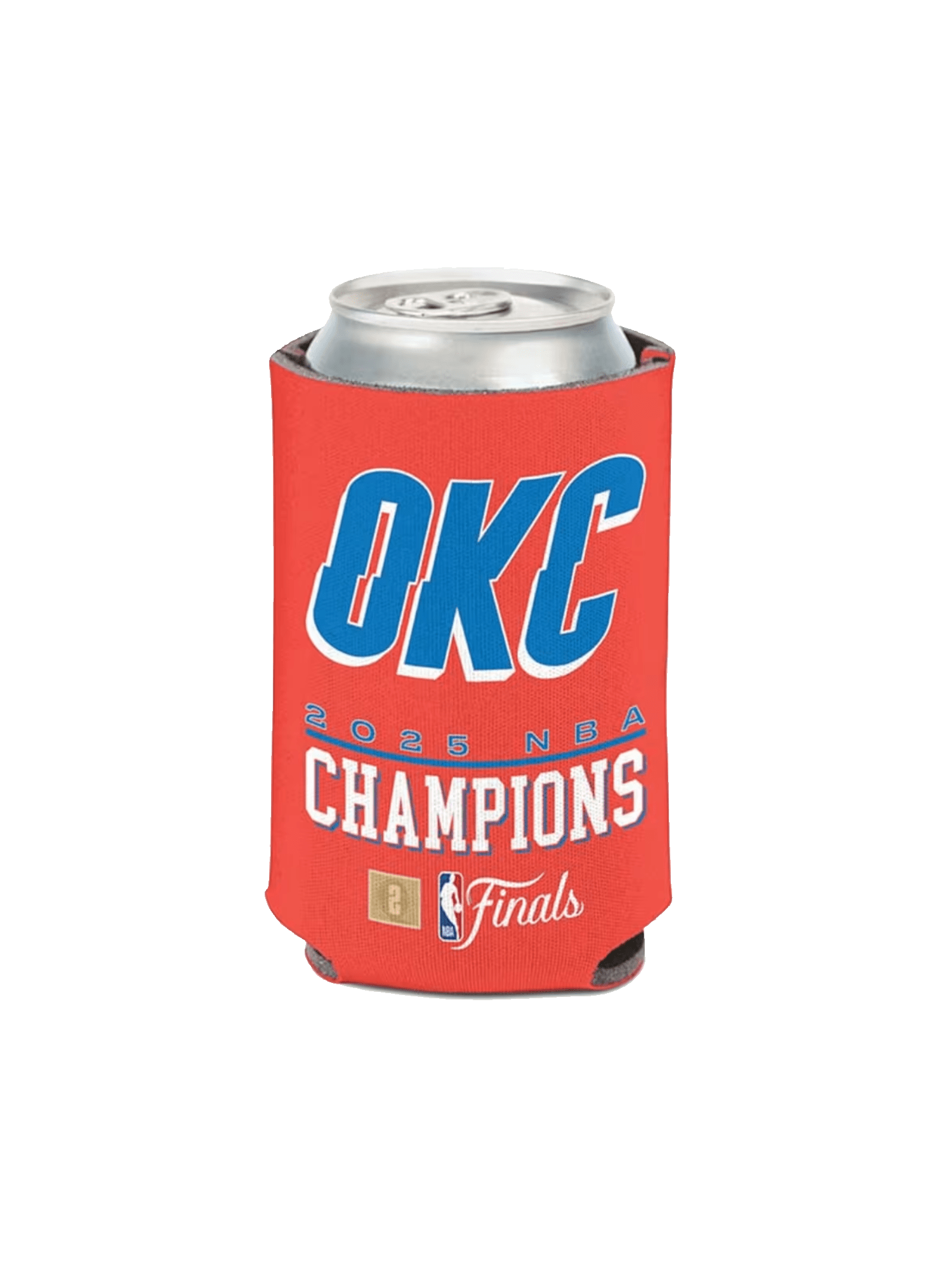 Wincraft Accessories Oklahoma City Thunder Wincraft NBA 2025 Champs Can Cooler/Stubby Holder