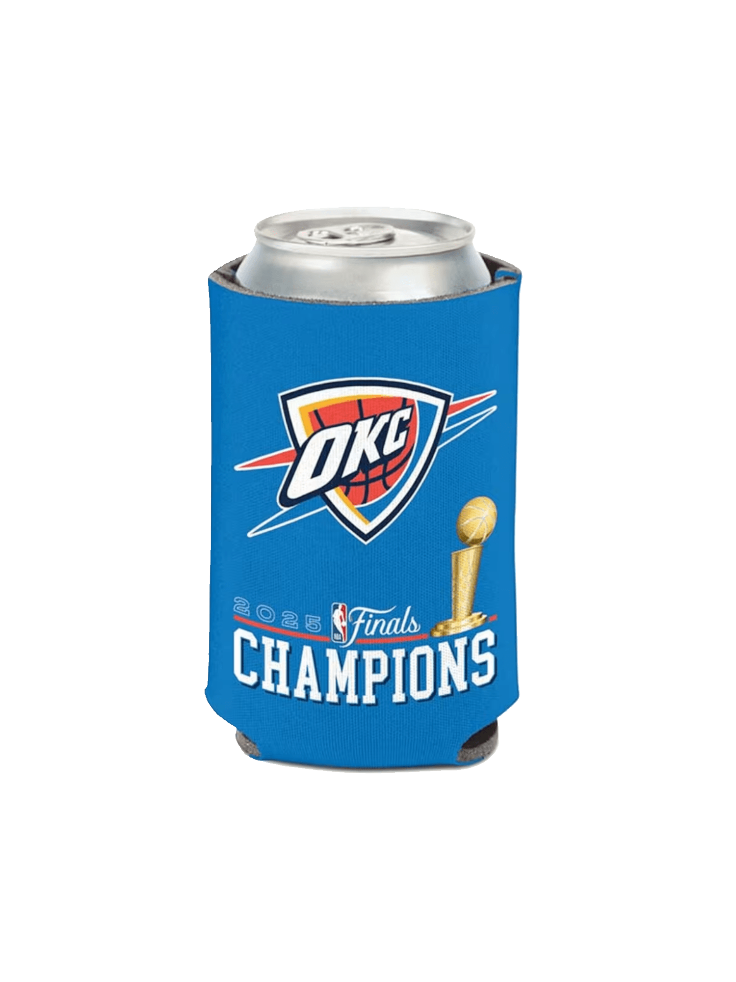 Wincraft Accessories Oklahoma City Thunder Wincraft NBA 2025 Champs Can Cooler/Stubby Holder