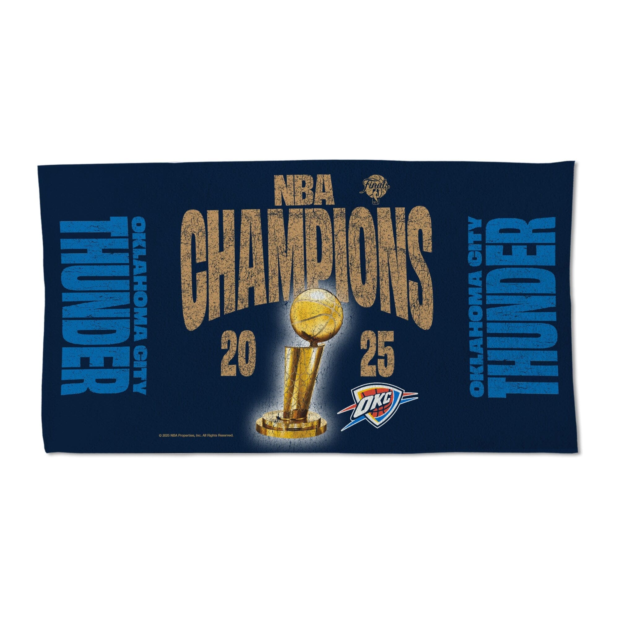 Wincraft Accessories Oklahoma City Thunder Wincraft NBA 2025 Champs Locker Room Cooling Towel