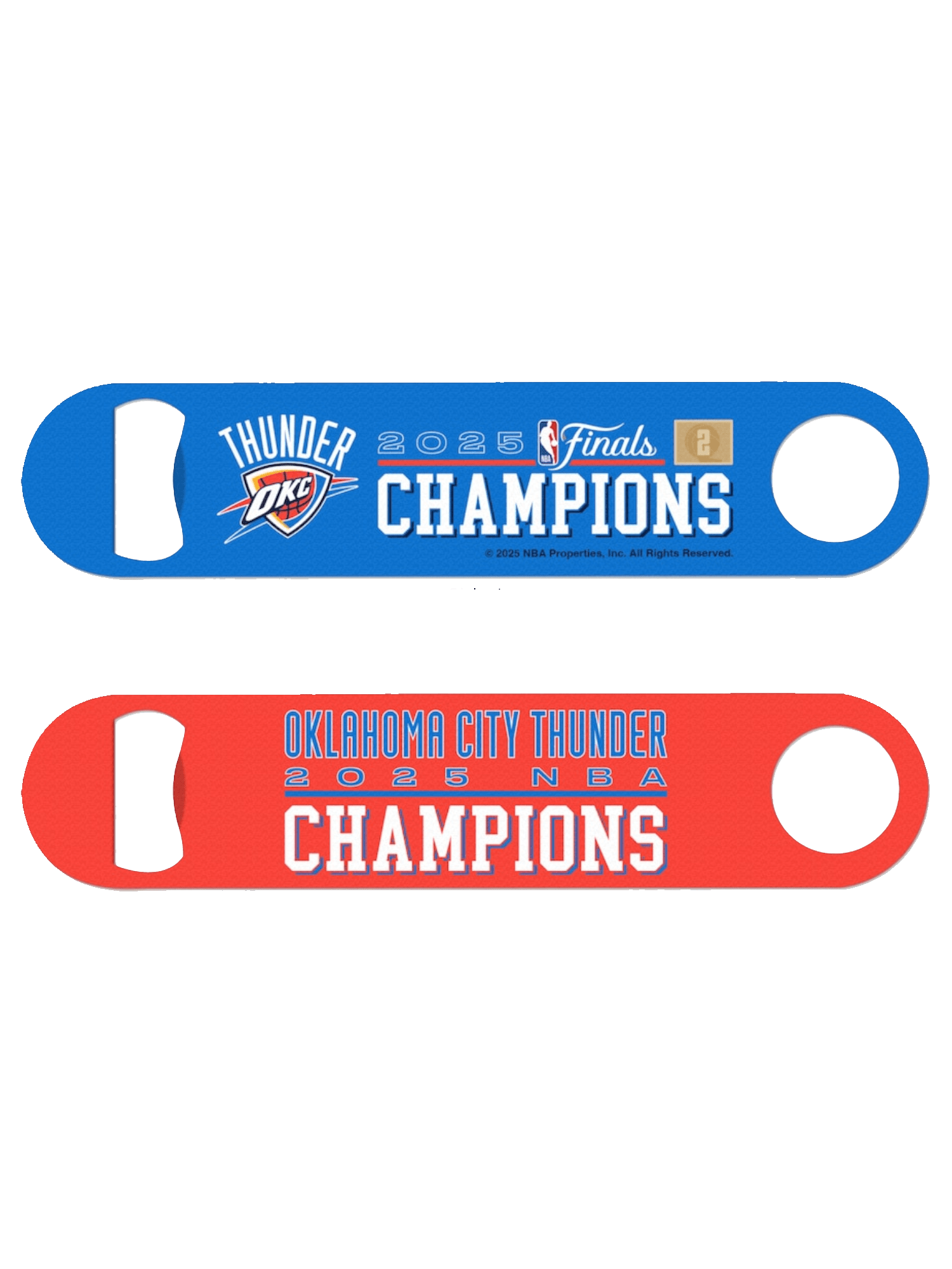 Wincraft Accessories Oklahoma City Thunder Wincraft NBA 2025 Champs Metal Bottle Opener