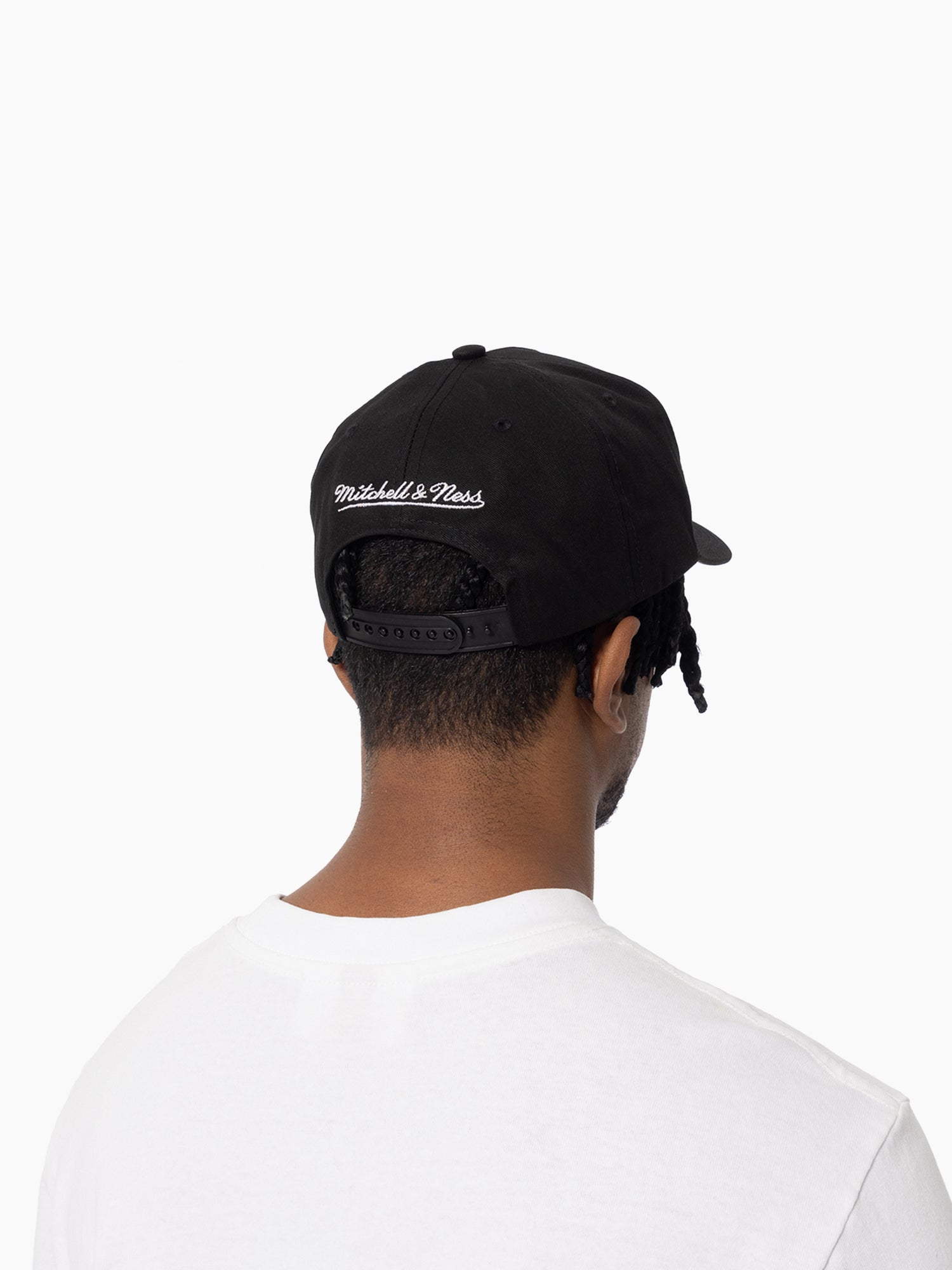 Mitchell And Ness Caps Orlando Magic Mitchell & Ness NBA HWC Pro Pinch Snapback Hat - Black