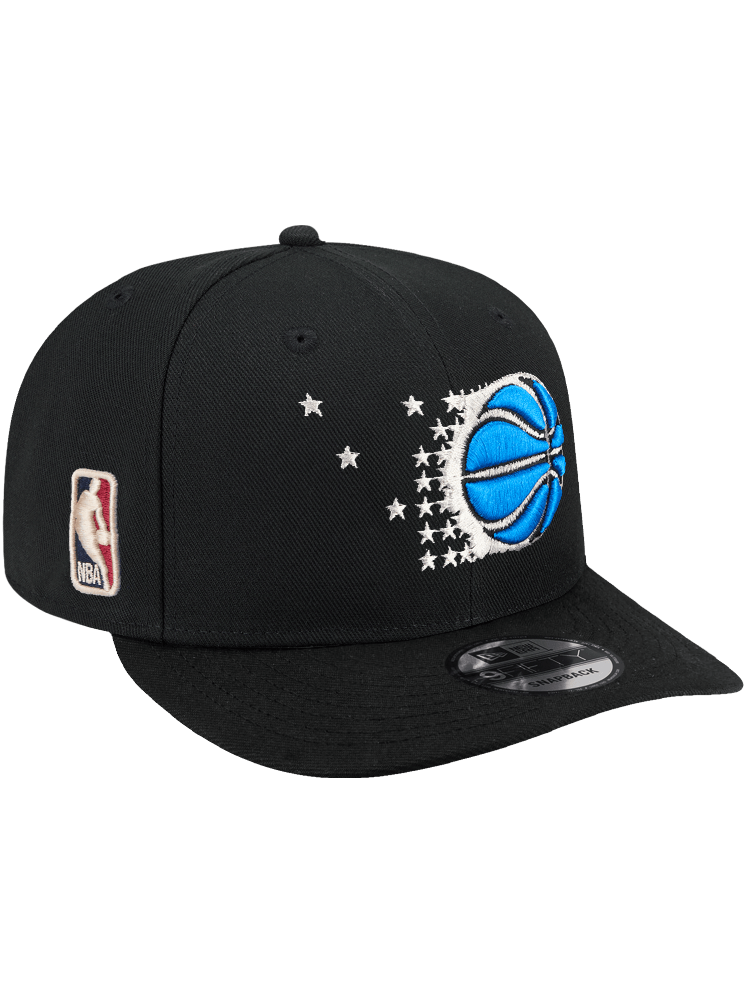 New Era Caps Orlando Magic New Era NBA HWC 9FIFTY Pre-Curved Snapback Hat - Black