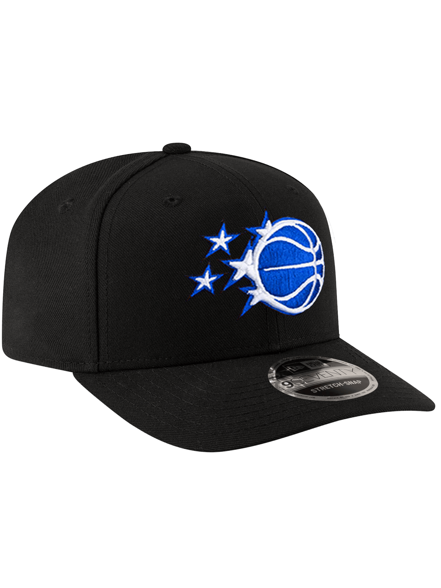 New Era Caps OSFA Orlando Magic New Era NBA Team 9SEVENTY Stretch-Snapback Hat - Black