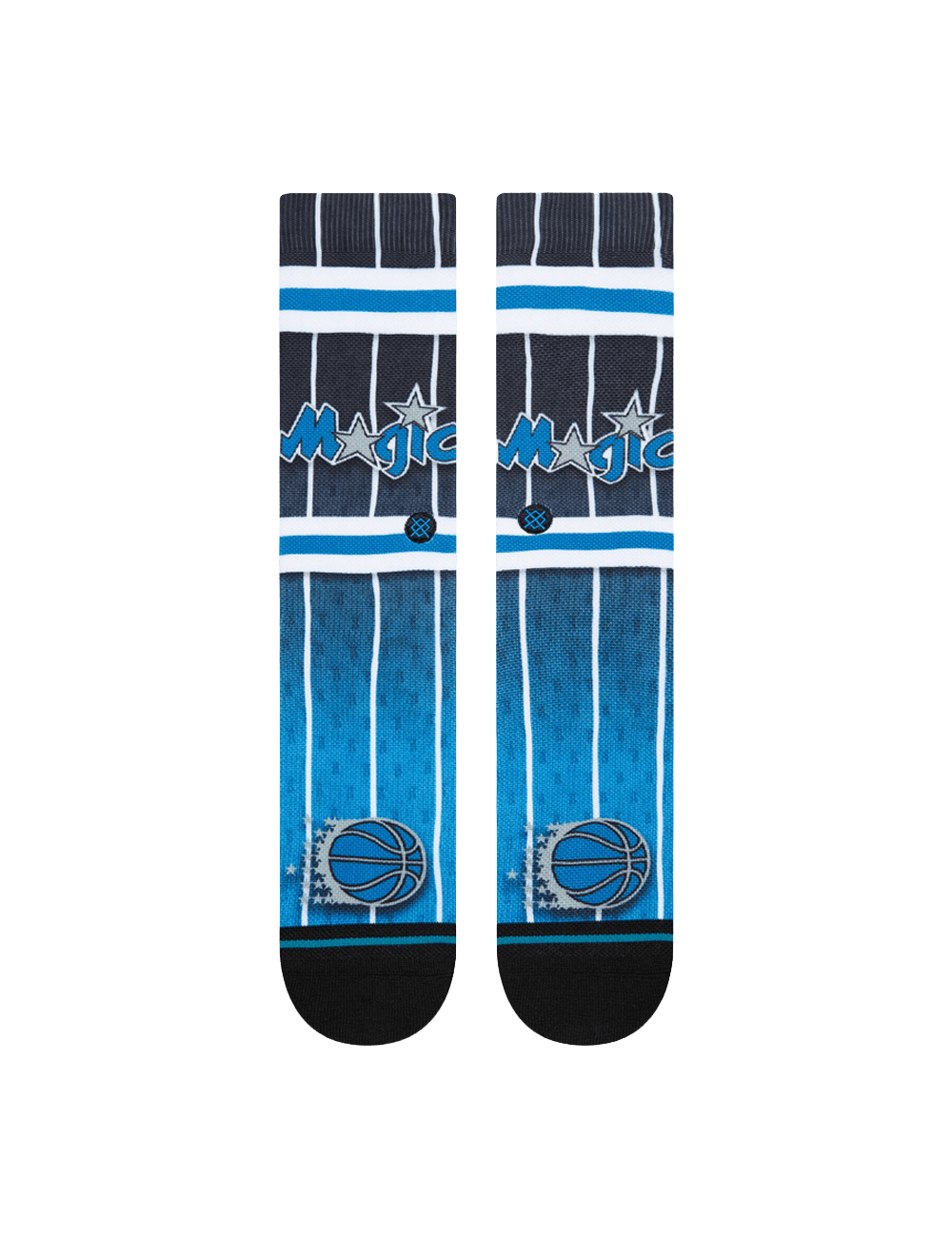 Stance Socks Large (9-12 US) Orlando Magic Stance NBA HWC Throwback Grade Crew Socks