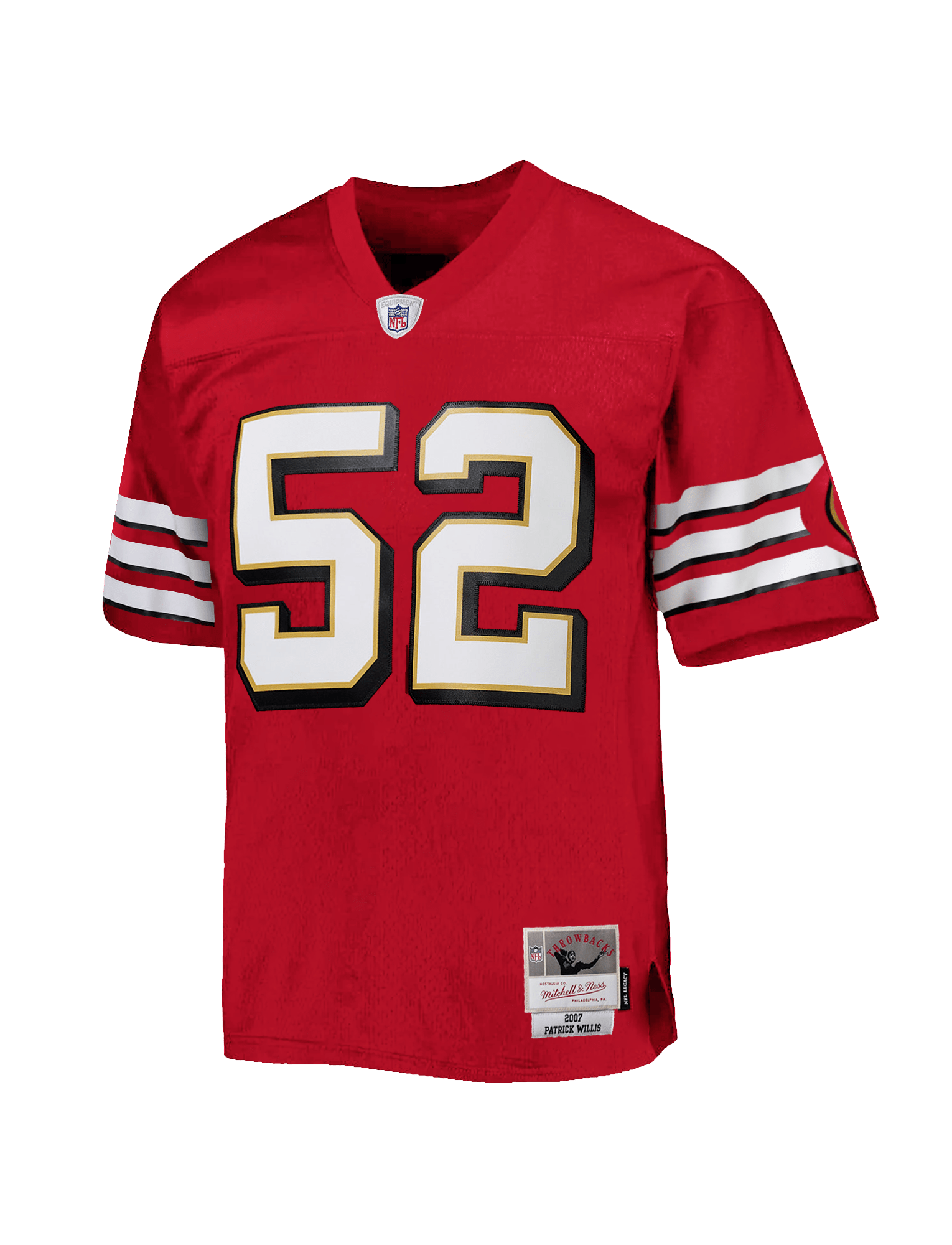 Mitchell And Ness Jerseys Patrick Willis San Francisco 49ers Mitchell & Ness NFL 2007 Legacy Jersey - Red