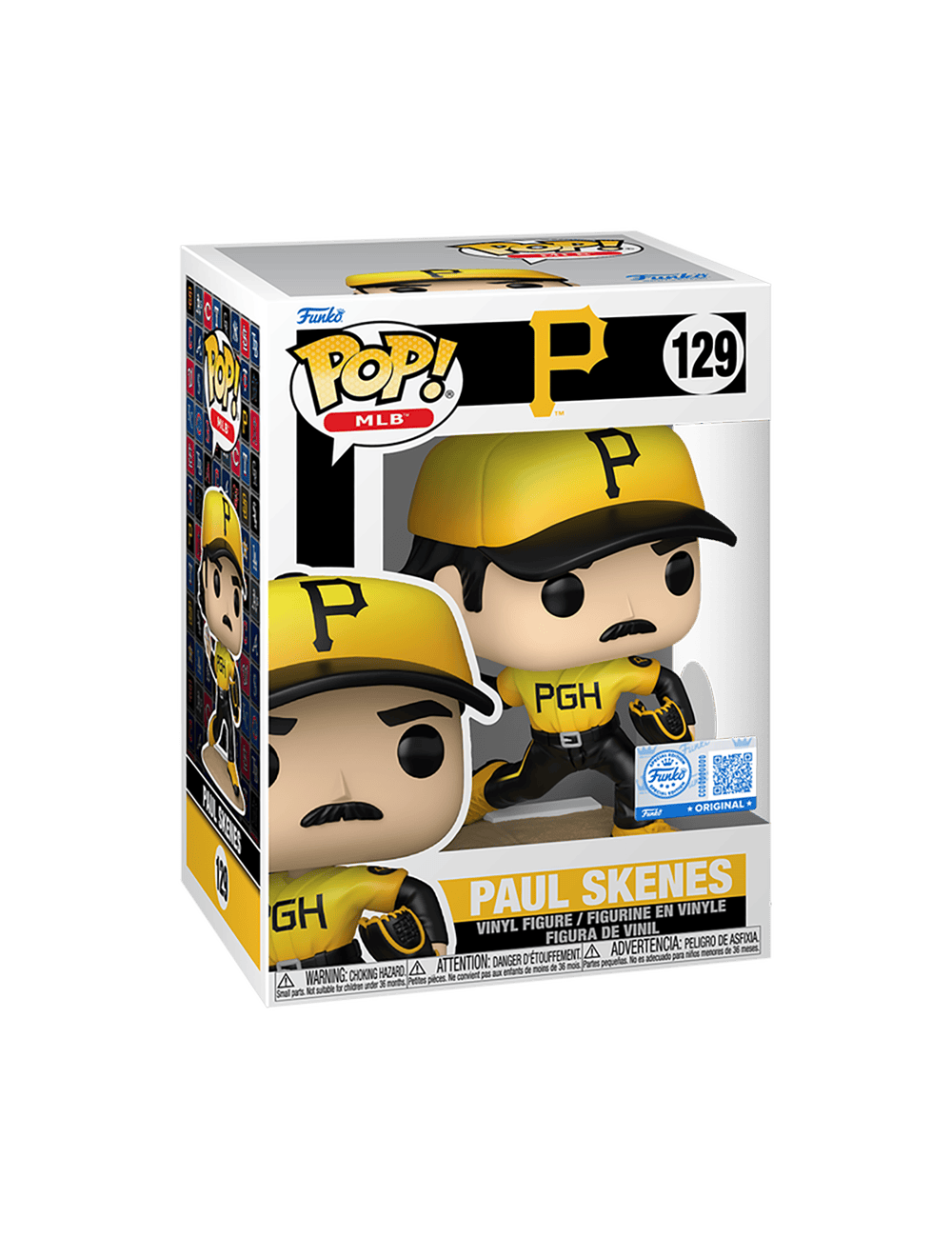 Funko Figures Paul Skenes Pittsburgh Pirates Funko MLB City Connect Vinyl Pop Figure - 129