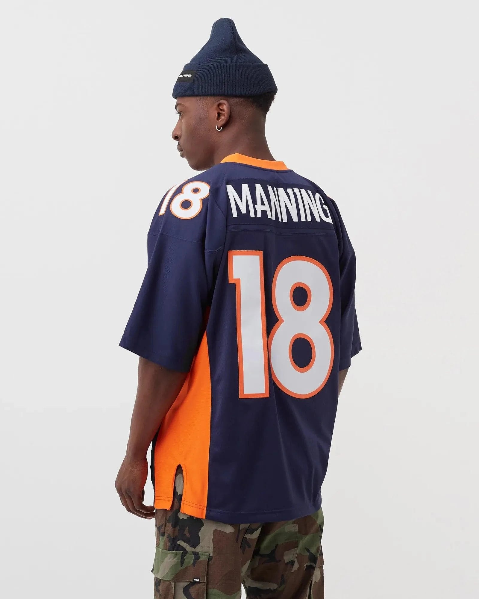 Mitchell And Ness Jerseys Peyton Manning Denver Broncos 2015 Mitchell & Ness NFL Legacy Jersey - Navy