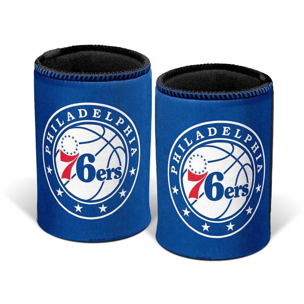 NBA Branded Accessories Philadelphia 76ers NBA Team Logo Can Cooler - Blue