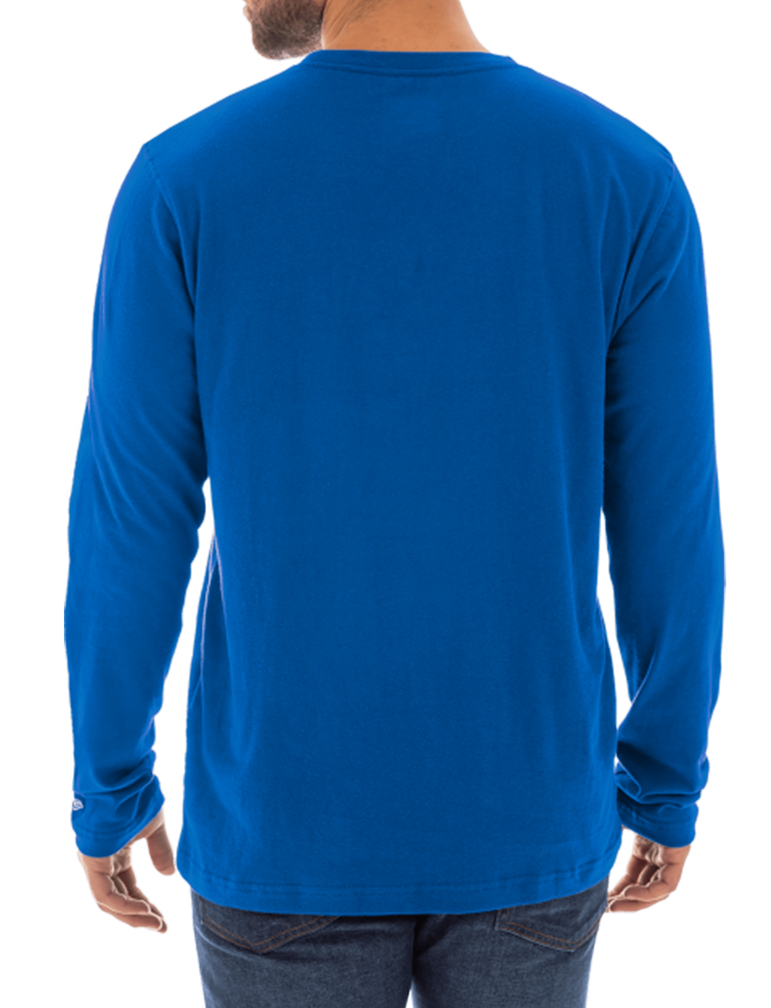 New Era T-Shirts Philadelphia 76ers New Era NBA 24-25 City Edition Long Sleeve T-Shirt - Blue