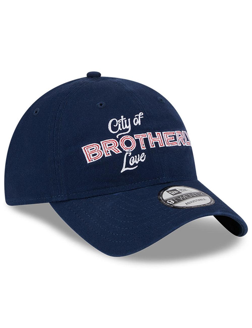 New Era Caps Philadelphia 76ers New Era NBA 24 City Edition 9TWENTY Strapback Hat