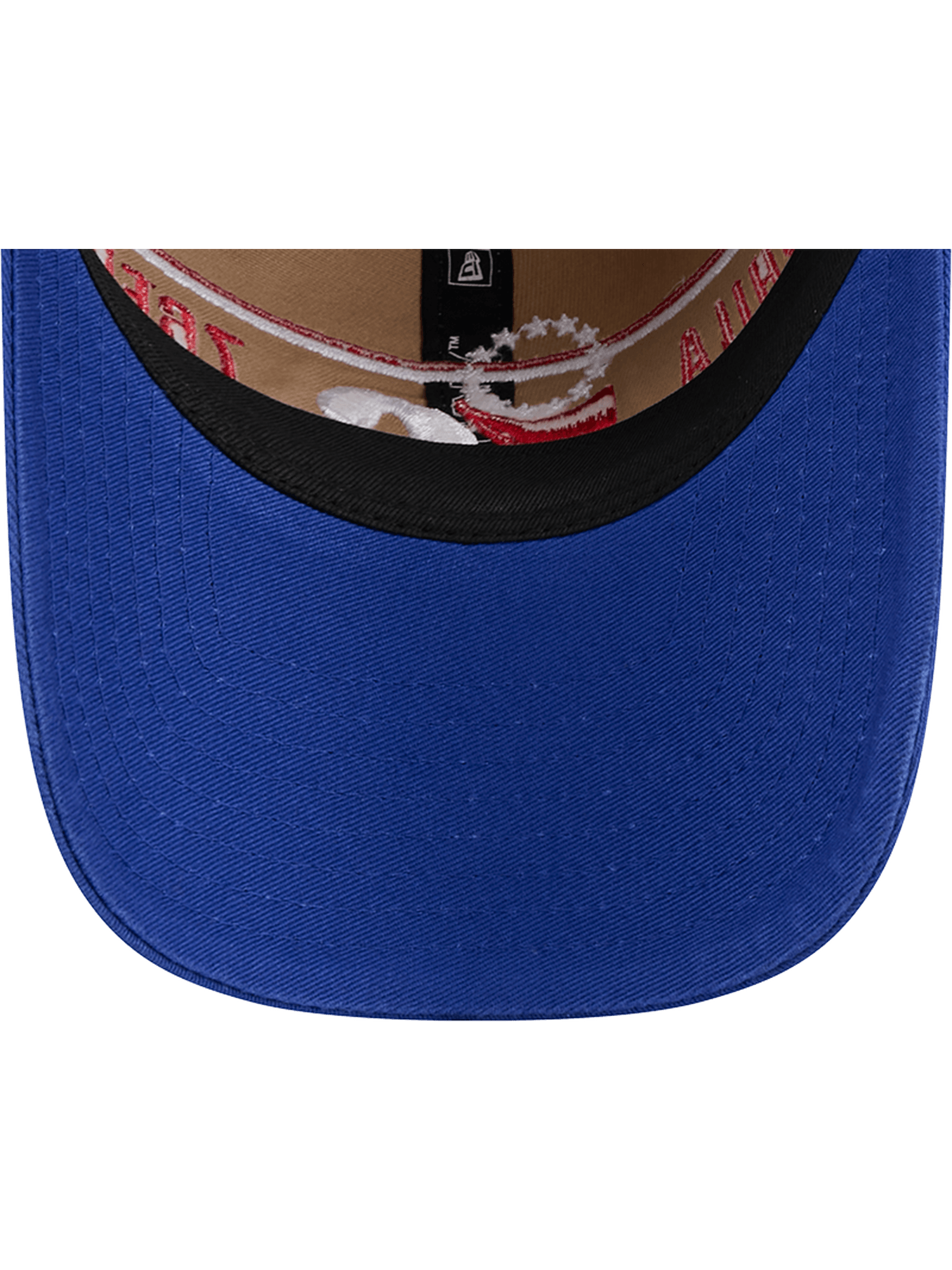 New Era Caps Philadelphia 76ers New Era NBA 24 Draft 9TWENTY Strapback Hat - Tan