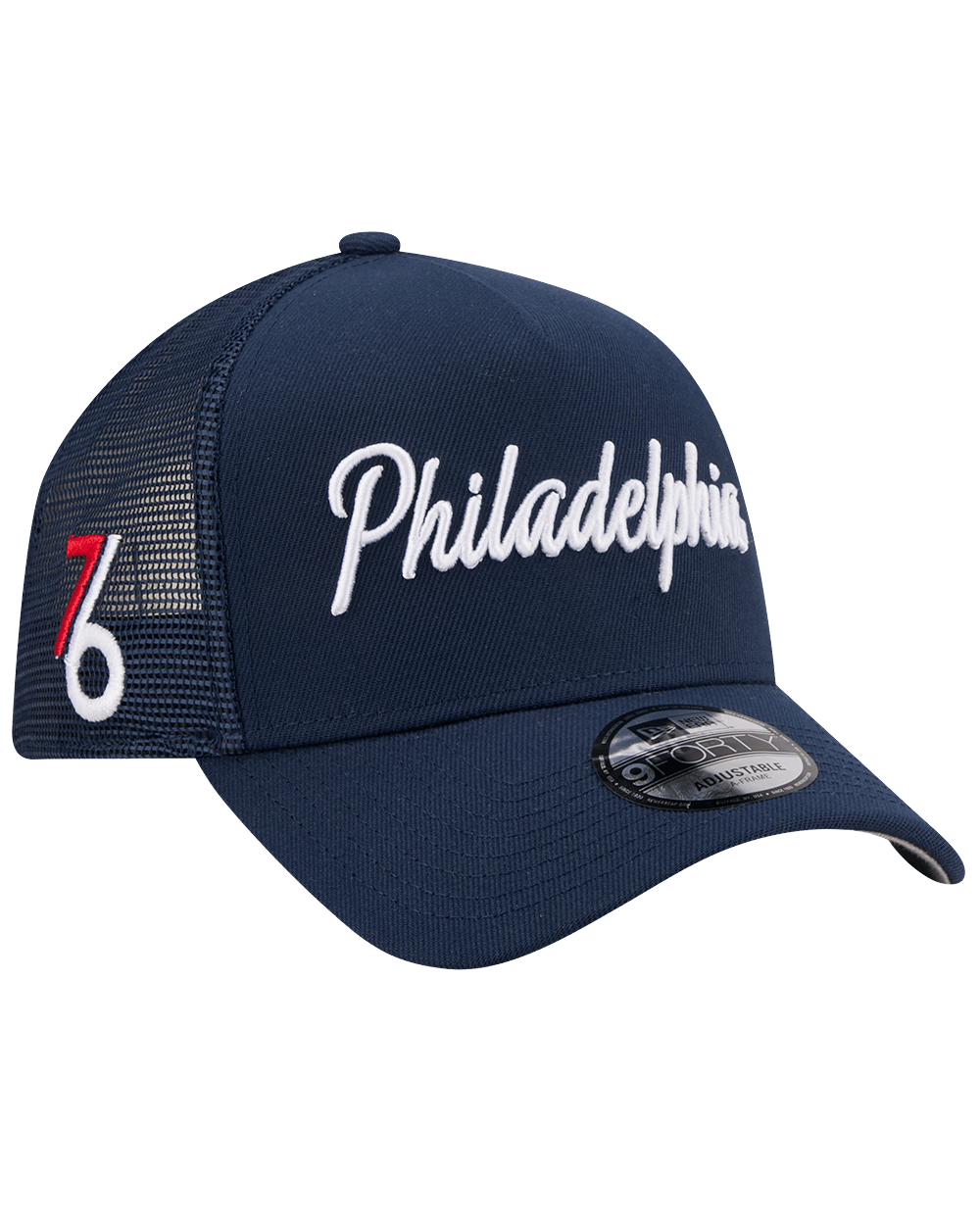 New Era Caps Philadelphia 76ers New Era NBA 25-26 City Edition 9FORTY A-Frame Snapback Hat