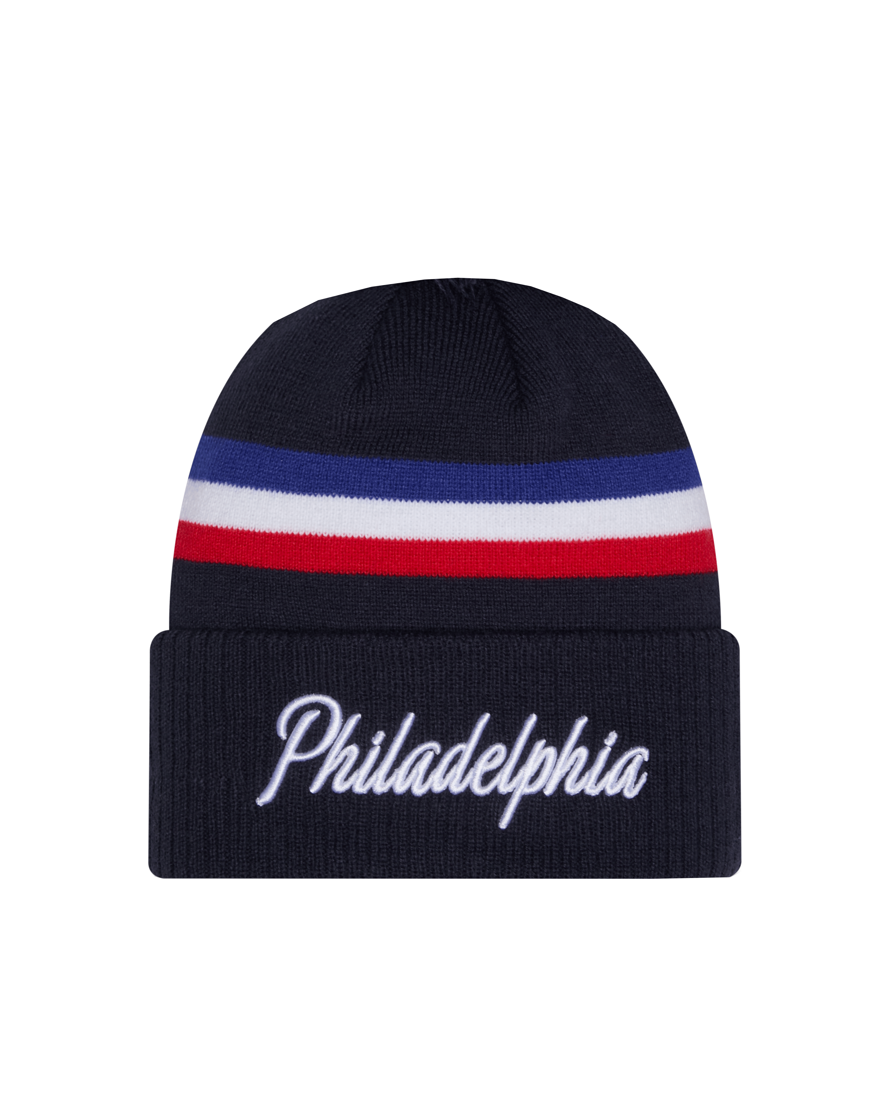 New Era Caps Philadelphia 76ers New Era NBA 25-26 City Edition Pomless Knit Beanie