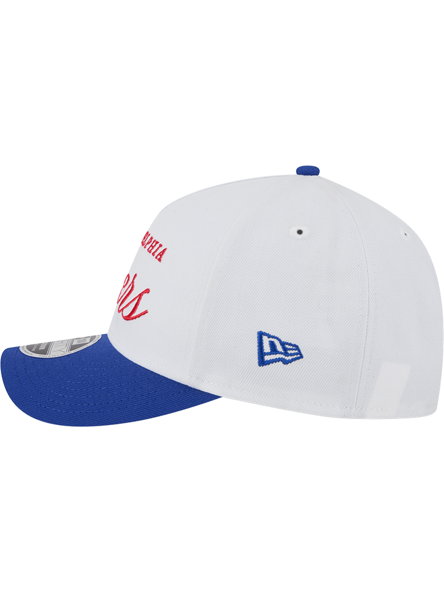 New Era Caps Philadelphia 76ers New Era NBA 25 Draft 9FORTY M-Crown A-Frame Snapback Hat - White