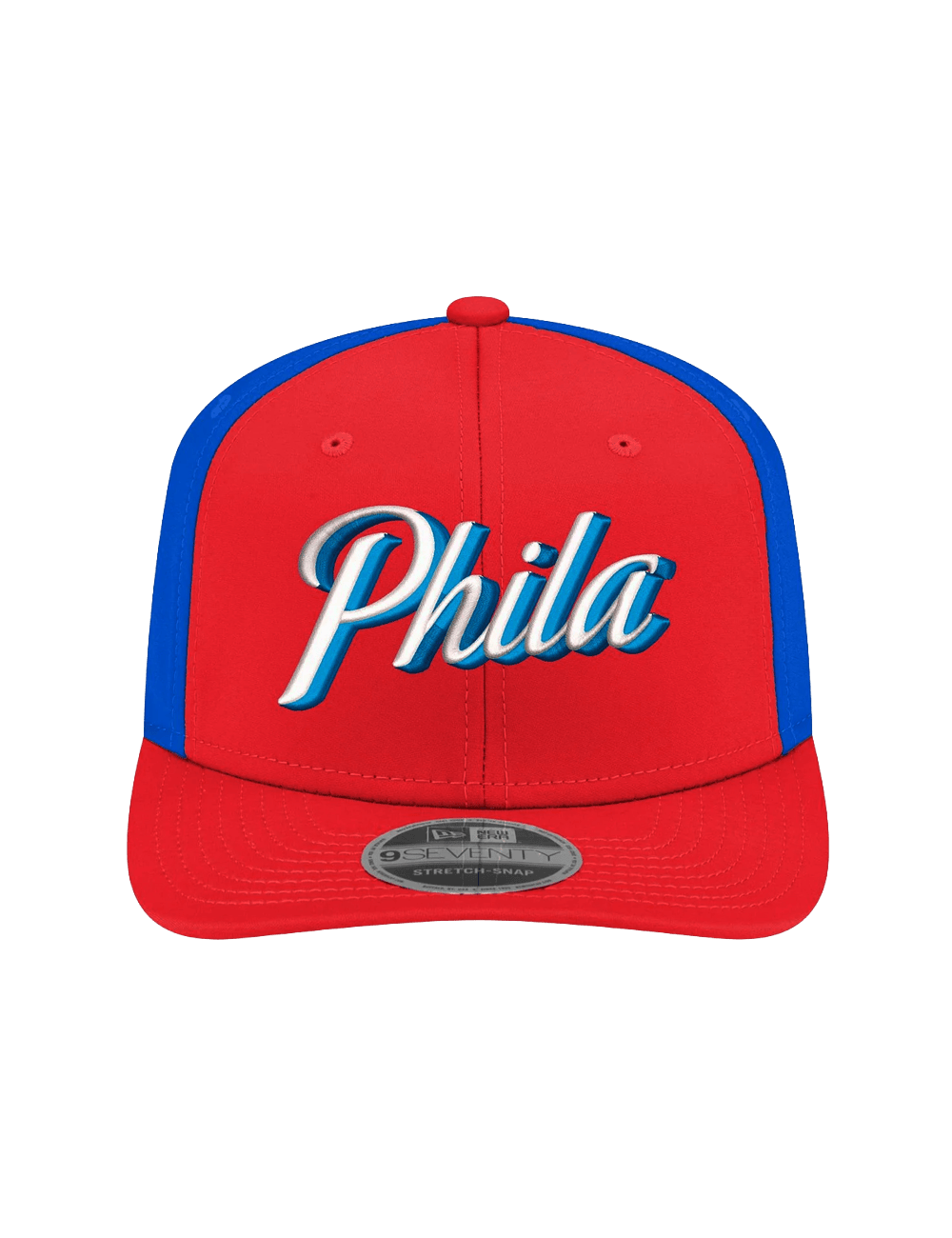 New Era Caps Philadelphia 76ers New Era NBA Statement 9SEVENTY Stretch-Snapback Hat