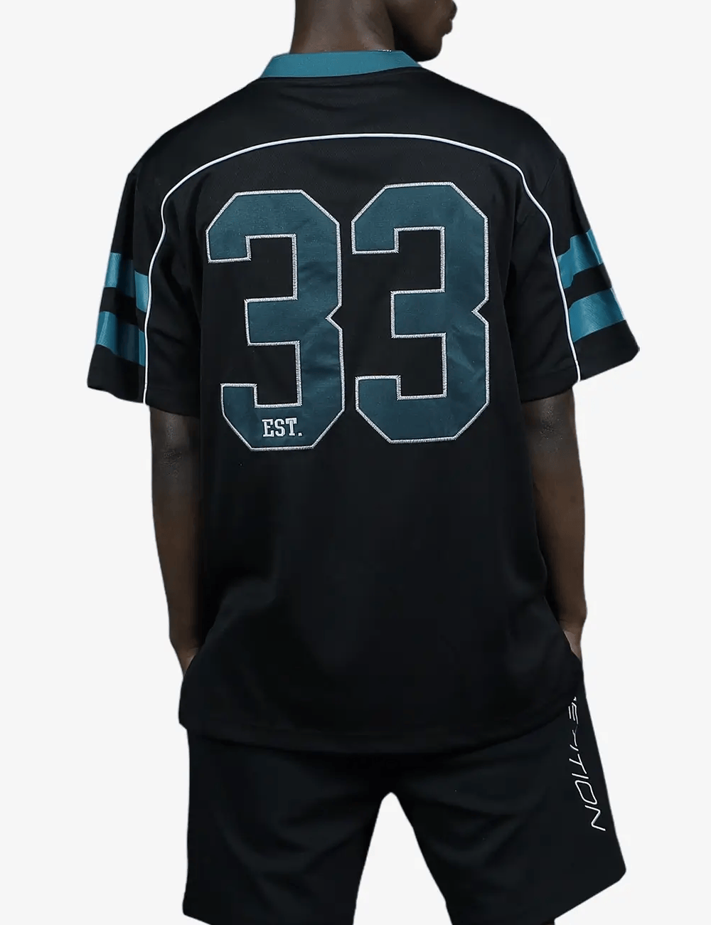 Majestic Athletic Jerseys Philadelphia Eagles Majestic NFL Team Fan Mesh Jersey - Black