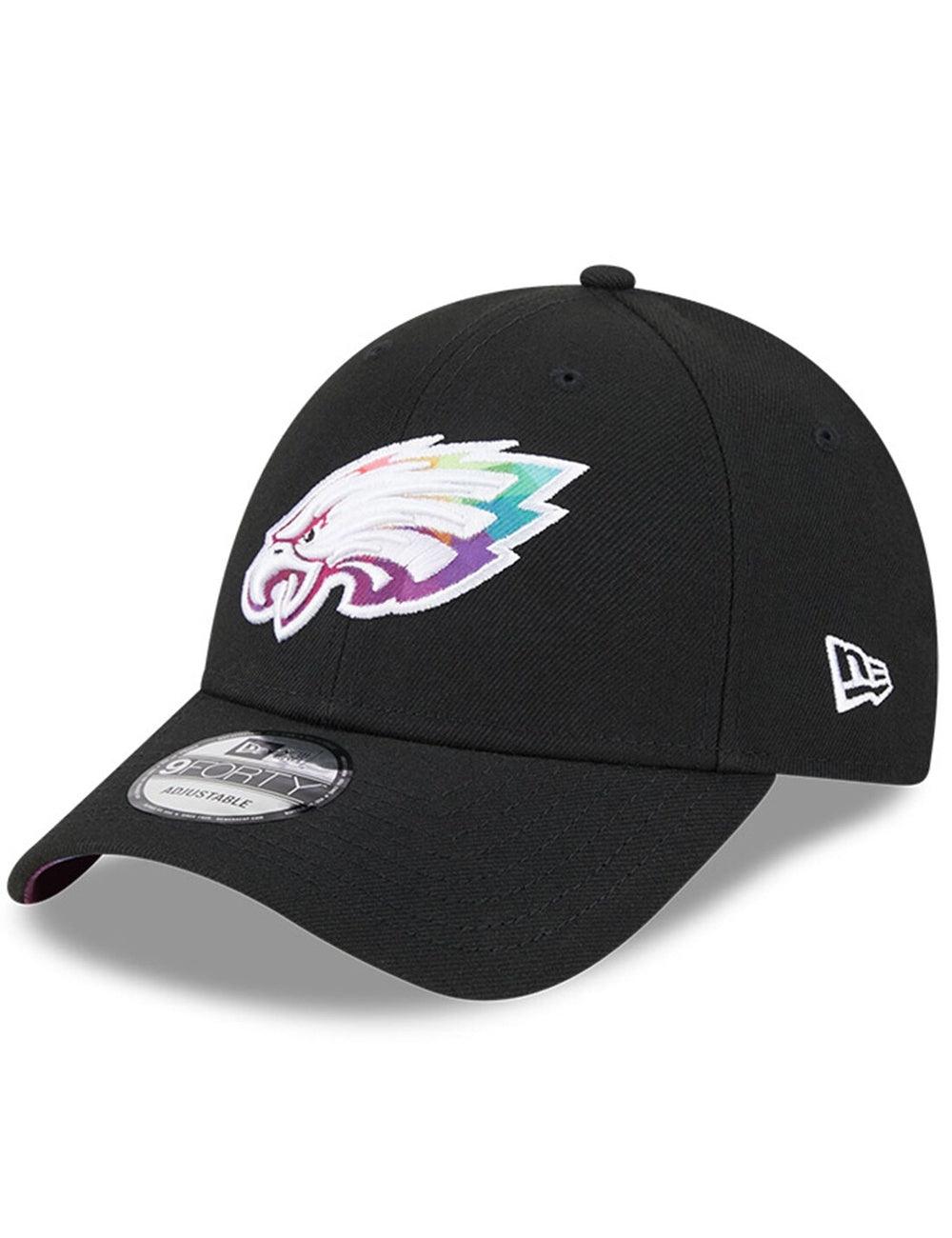 New Era Caps Philadelphia Eagles New Era NFL 23 Crucial Catch 9FORTY Snapback Hat - Black