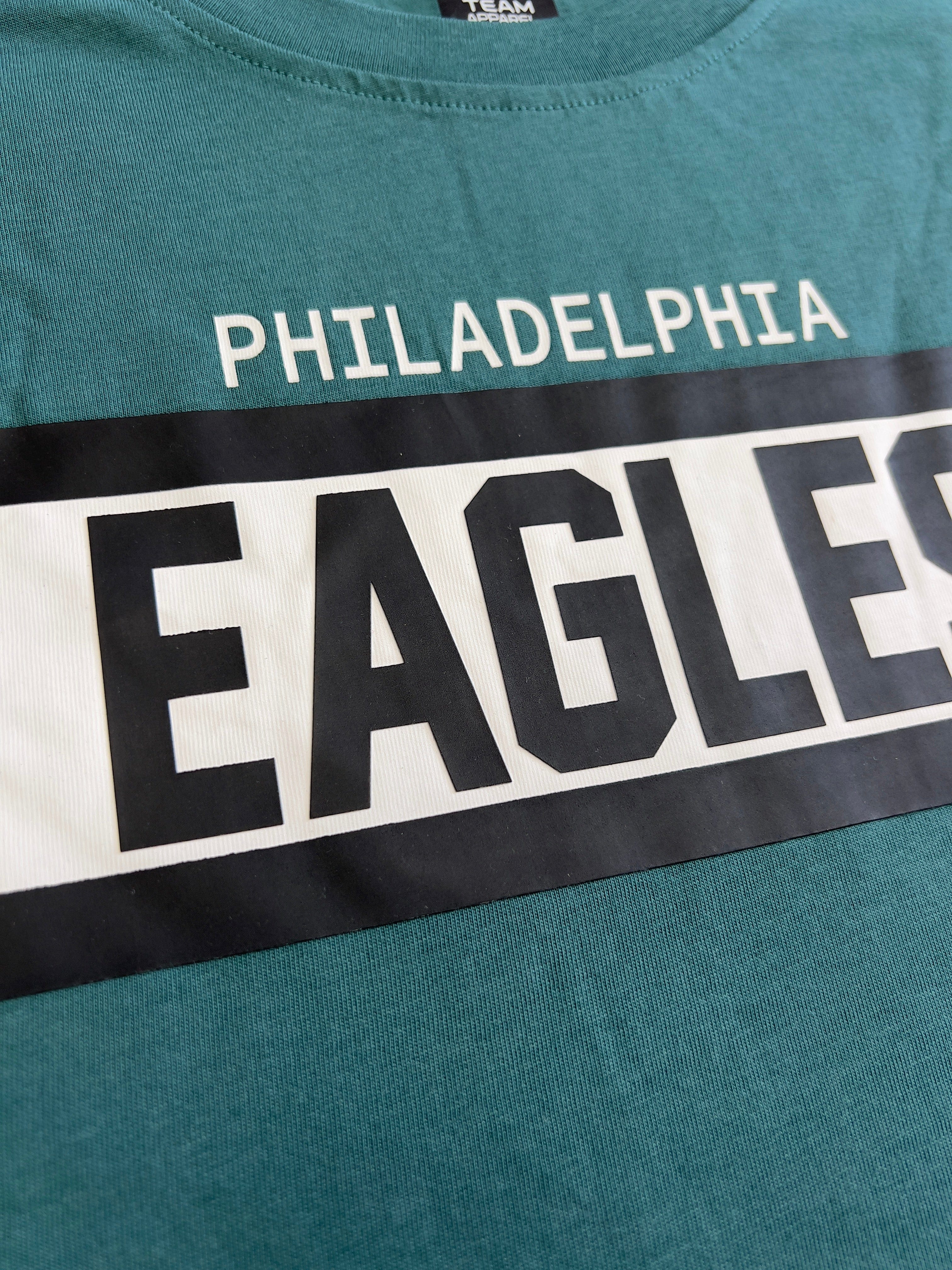New Era T-Shirts Philadelphia Eagles New Era NFL 24 Sideline T-Shirt - Green