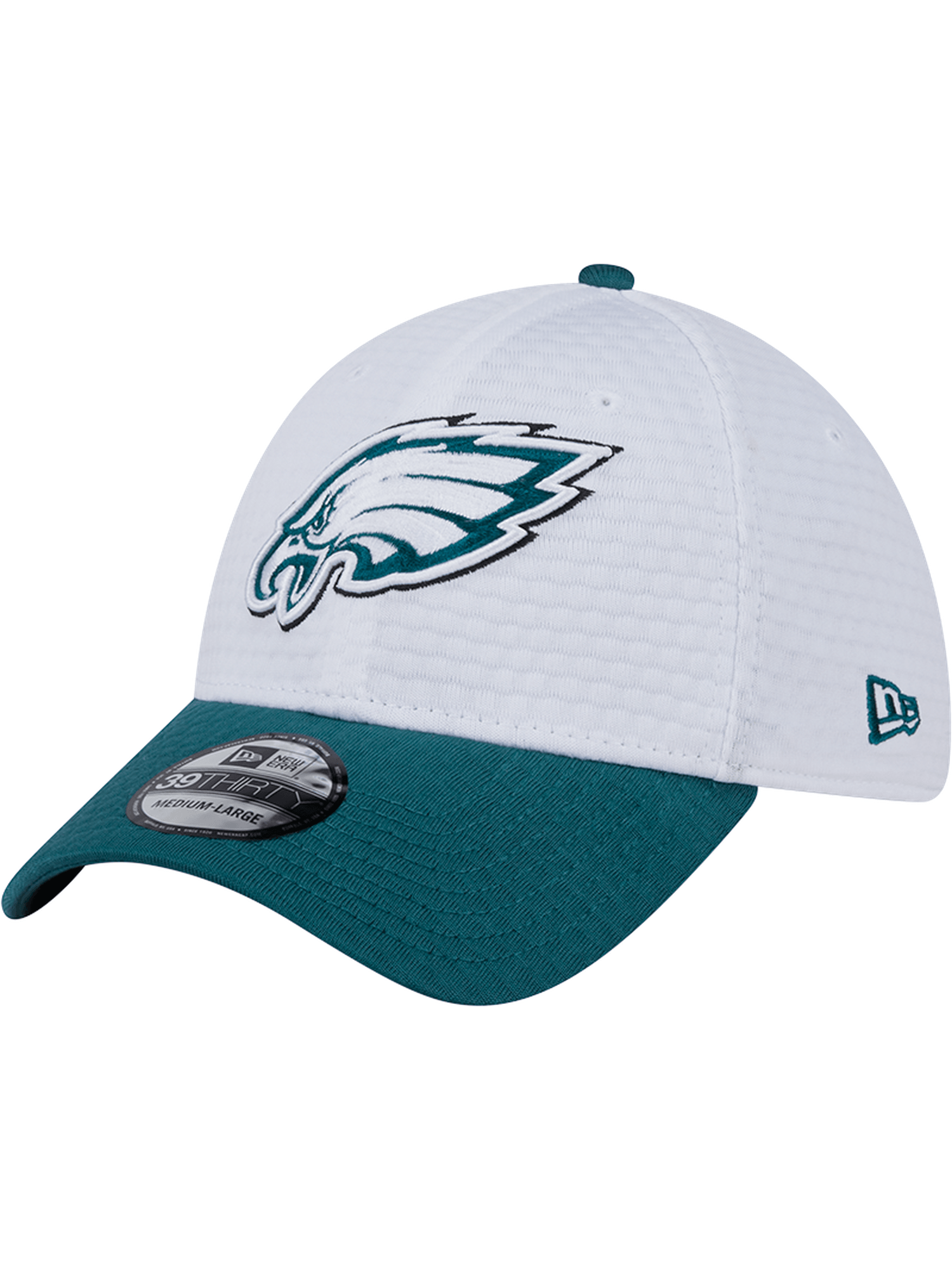 New Era Caps Philadelphia Eagles New Era NFL 24 Training 39THIRTY Stretch-Fit Hat - White