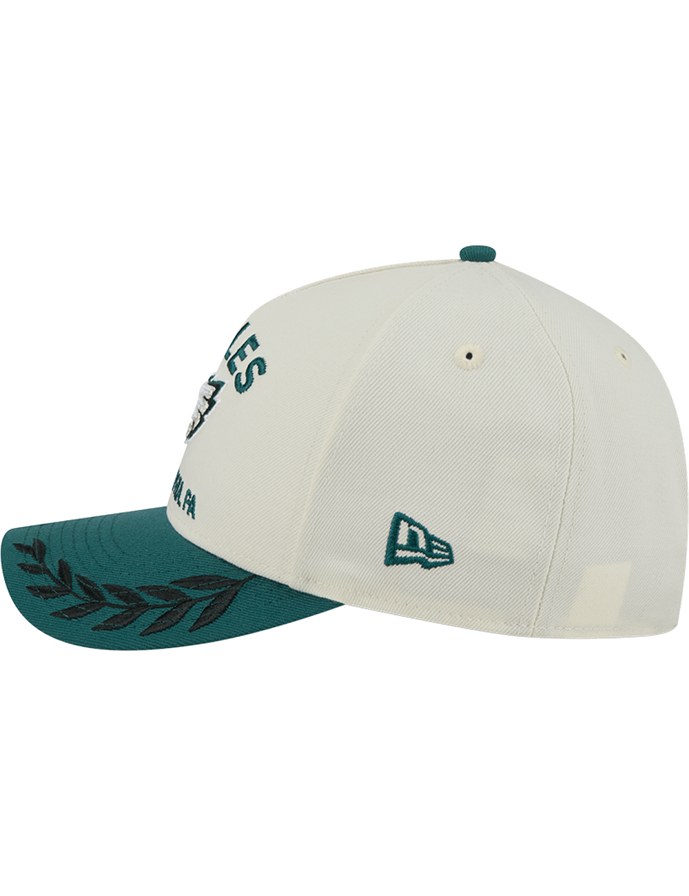 New Era Caps Philadelphia Eagles New Era NFL 25 Draft 9FORTY M-Crown Snapback Hat - Chrome