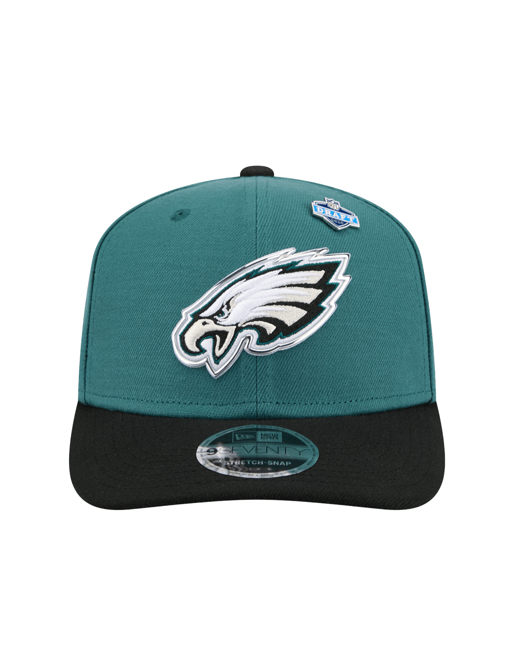 New Era Caps OSFM Philadelphia Eagles New Era NFL Draft 26 9SEVENTY Stretch-Snapback Hat