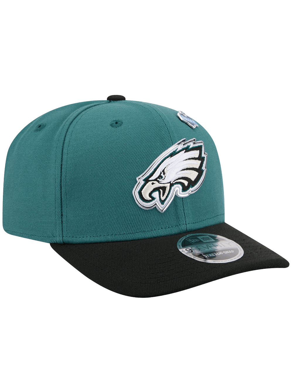 New Era Caps OSFM Philadelphia Eagles New Era NFL Draft 26 9SEVENTY Stretch-Snapback Hat