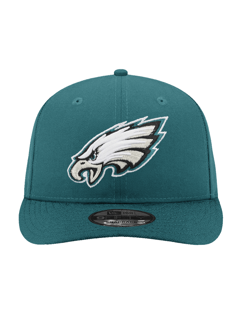 New Era Caps OSFA Philadelphia Eagles New Era NFL Team 9FIFTY Pre-Curved Snapback Hat - Green