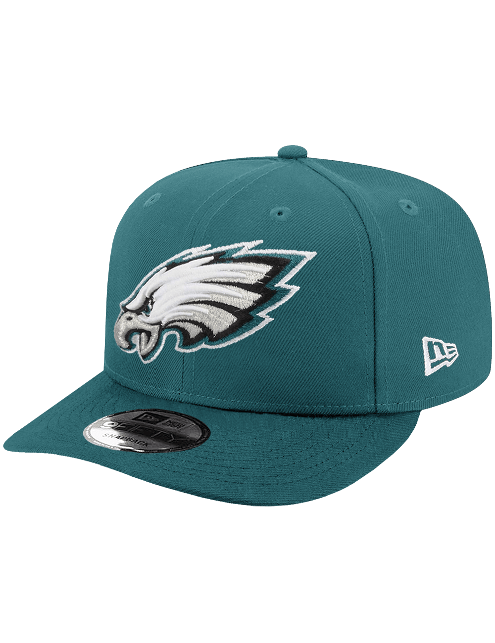 New Era Caps OSFA Philadelphia Eagles New Era NFL Team 9FIFTY Pre-Curved Snapback Hat - Green