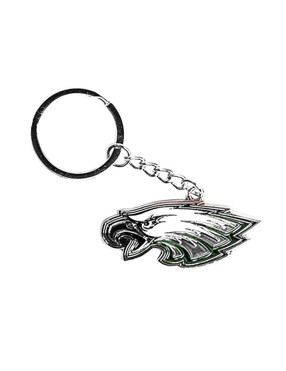 NFL Branded Accessories Philadelphia Eagles NFL Team Logo Steel Keyring