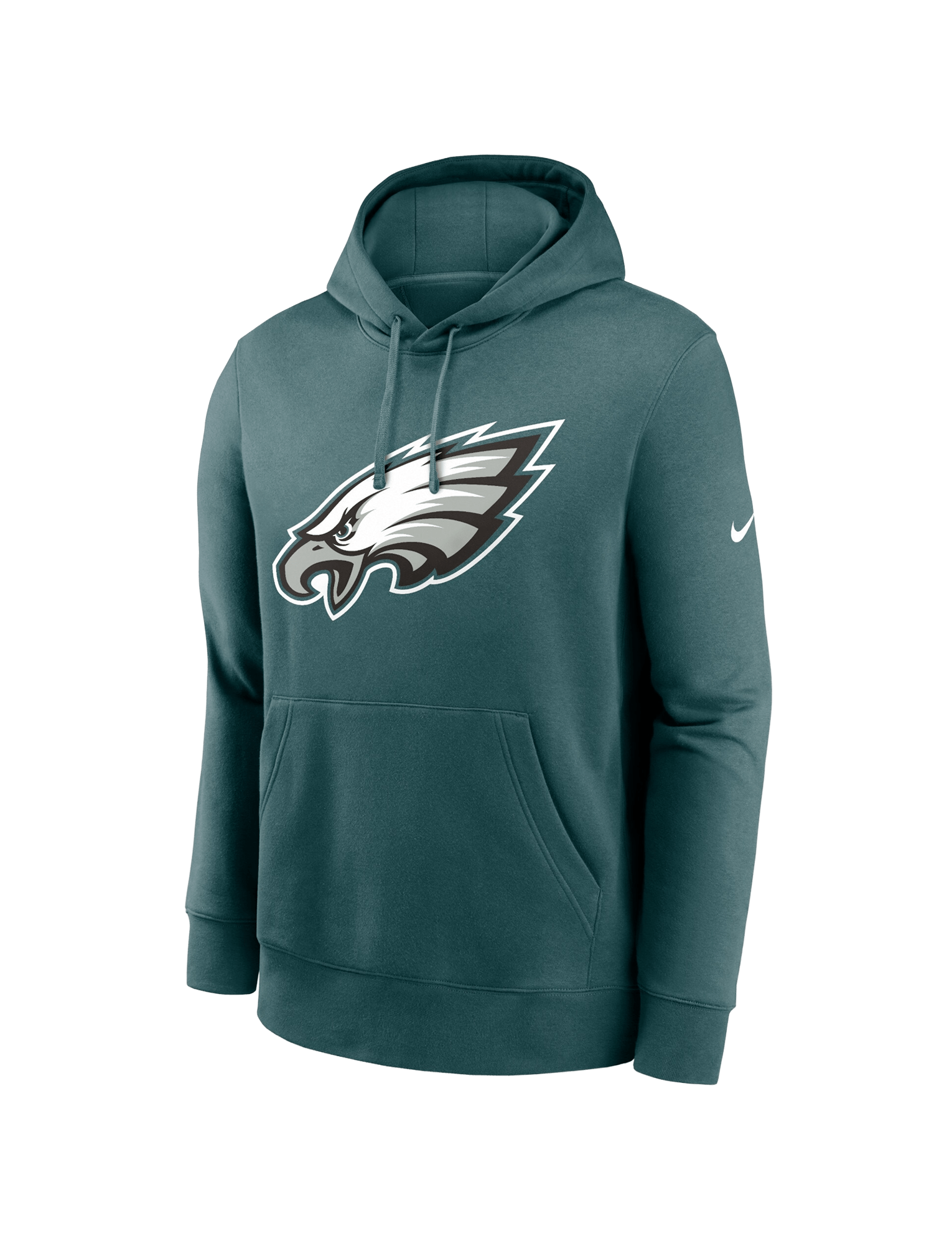 Nike Jumpers Philadelphia Eagles Nike NFL Logo Club Hoodie Jumper - Teal