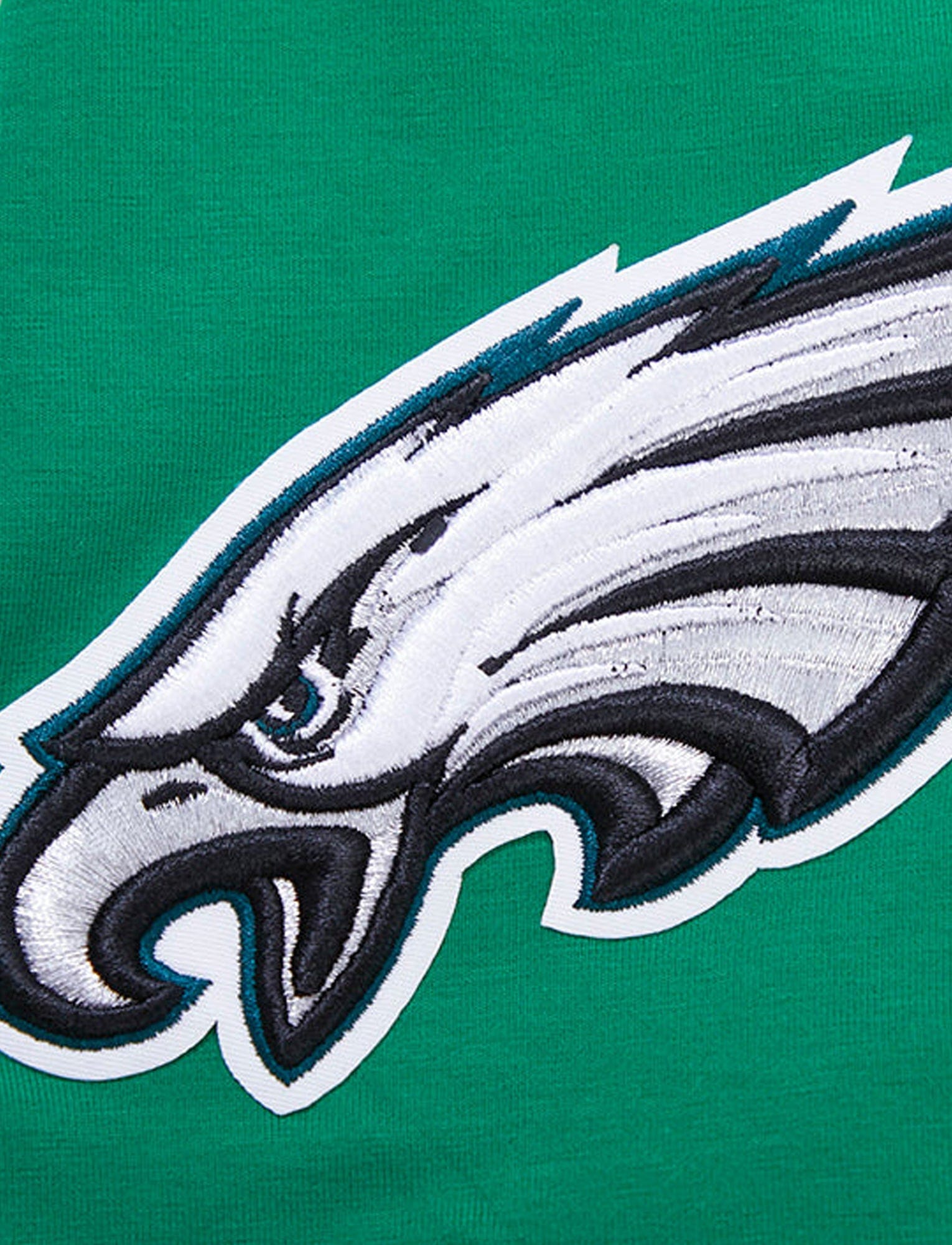 Pro Standard T-Shirts Philadelphia Eagles Pro Standard NFL Classic Chenille Flex T-Shirt - Kelly Green