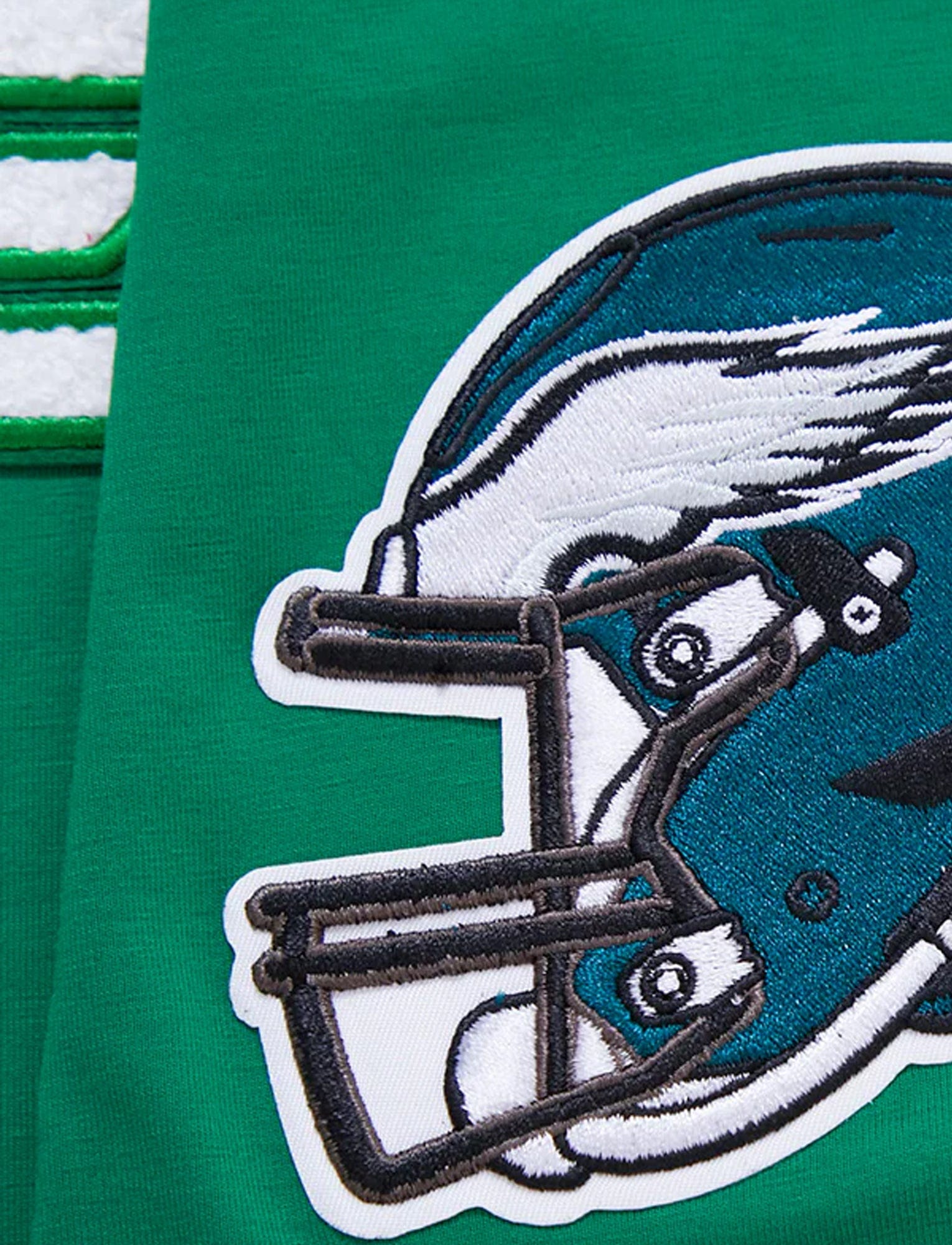 Pro Standard T-Shirts Philadelphia Eagles Pro Standard NFL Classic Chenille Flex T-Shirt - Kelly Green