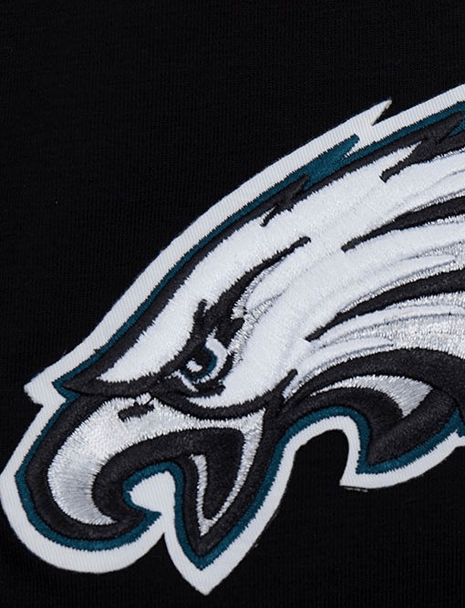 Pro Standard T-Shirts Philadelphia Eagles Pro Standard NFL Script Tail Flex T-Shirt - Black