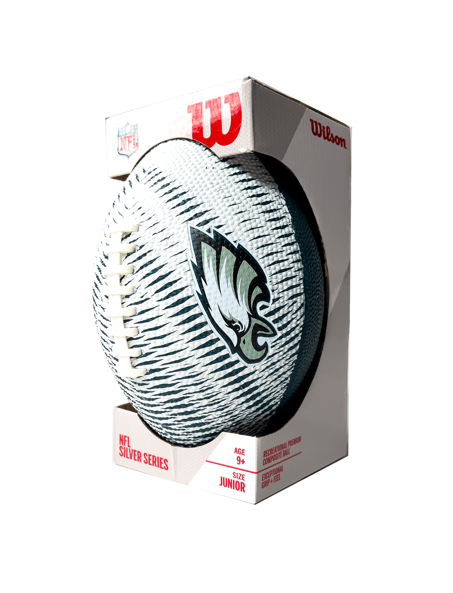 Wilson Sporting Goods Balls Philadelphia Eagles Wilson NFL Team Tailgate Junior Football