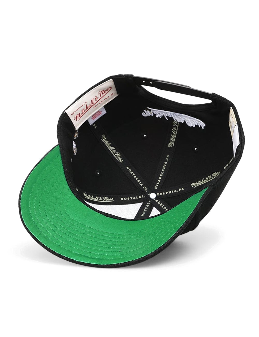 Mitchell And Ness Caps Philadelphia Flyers Mitchell & Ness NHL Team 2.0 Pro Crown Snapback Hat - Black