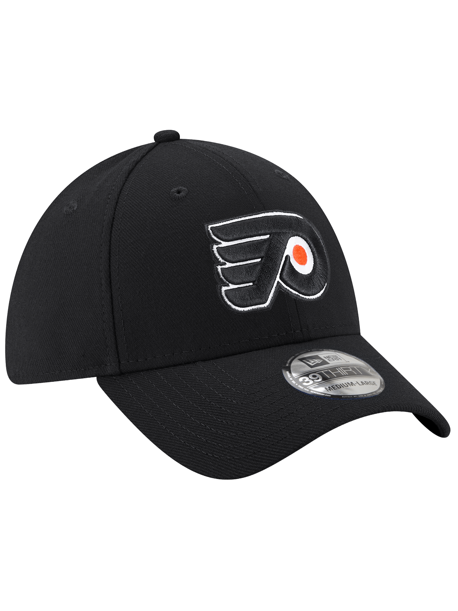 New Era Caps Philadelphia Flyers New Era NHL Team 39THIRTY Stretch-Fit Hat - Black